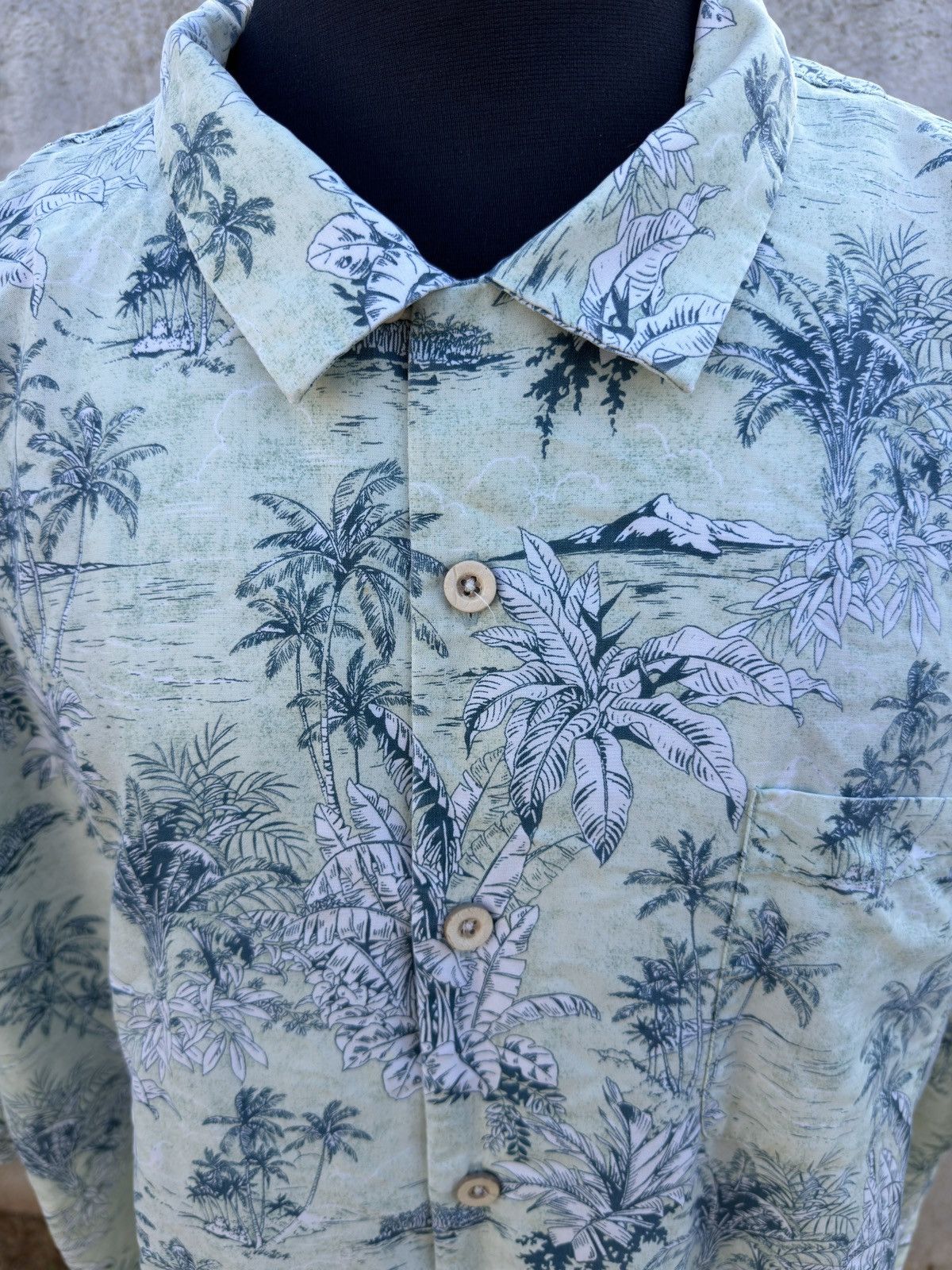Tommy Bahama PreOwned Tommy Bahama Hawaiian Print Green Men's 3XL Size US XXL / EU 58 / 5 - 3 Thumbnail