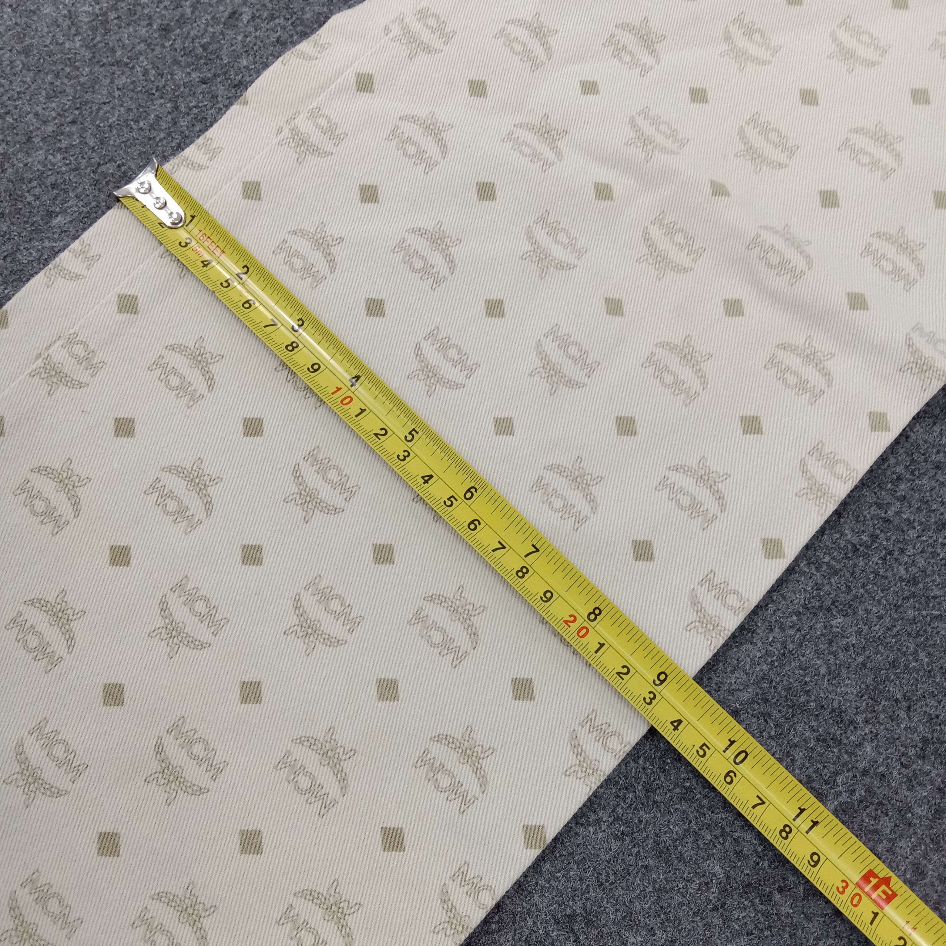 MCM × Vintage MCM Legere Designer Brand Monogram Pants Size US 29 - 12 Thumbnail