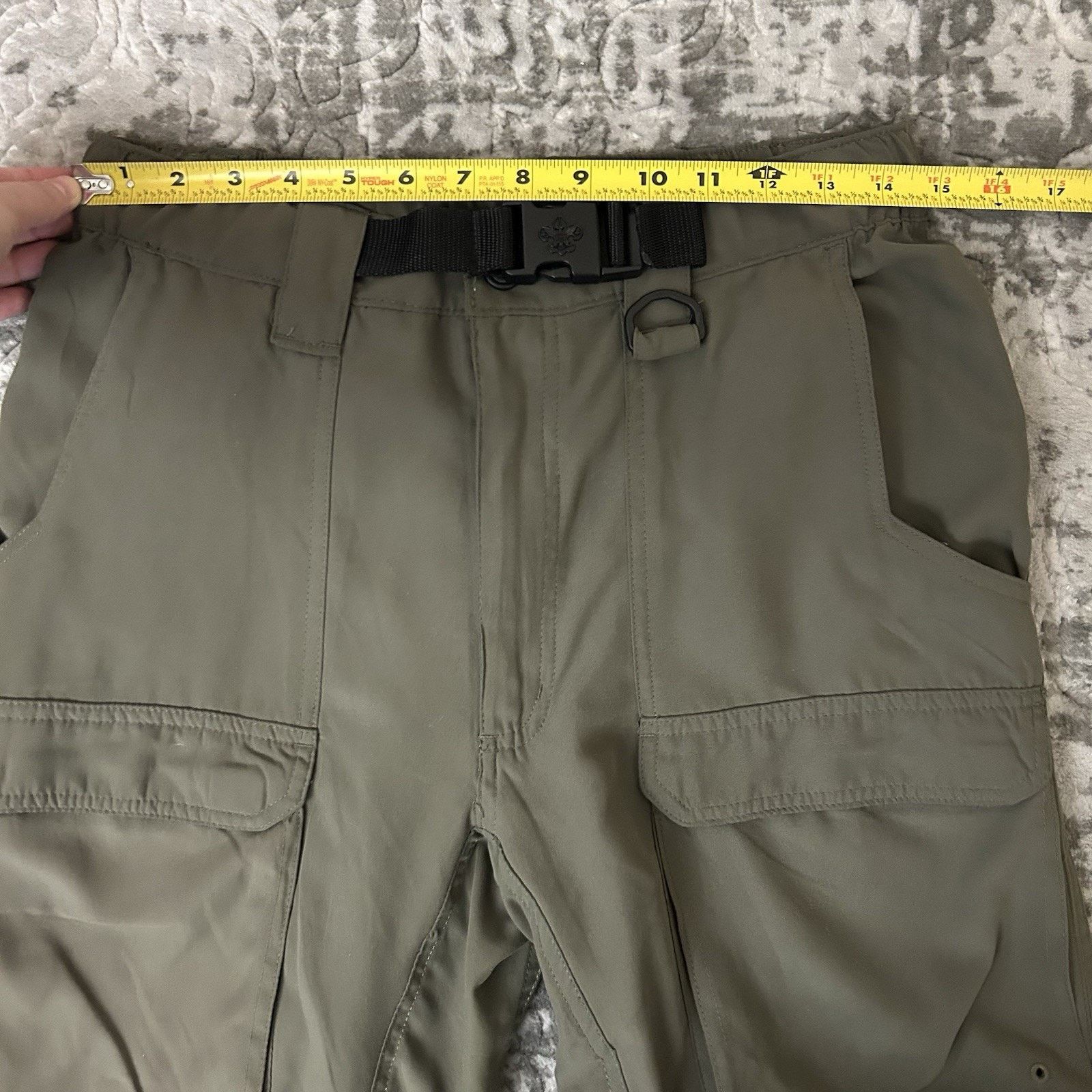 Other Boy Scouts Of America Pants Mens S 28-29” Green Cargo Belted Size US 28 / EU 44 - 17 Thumbnail