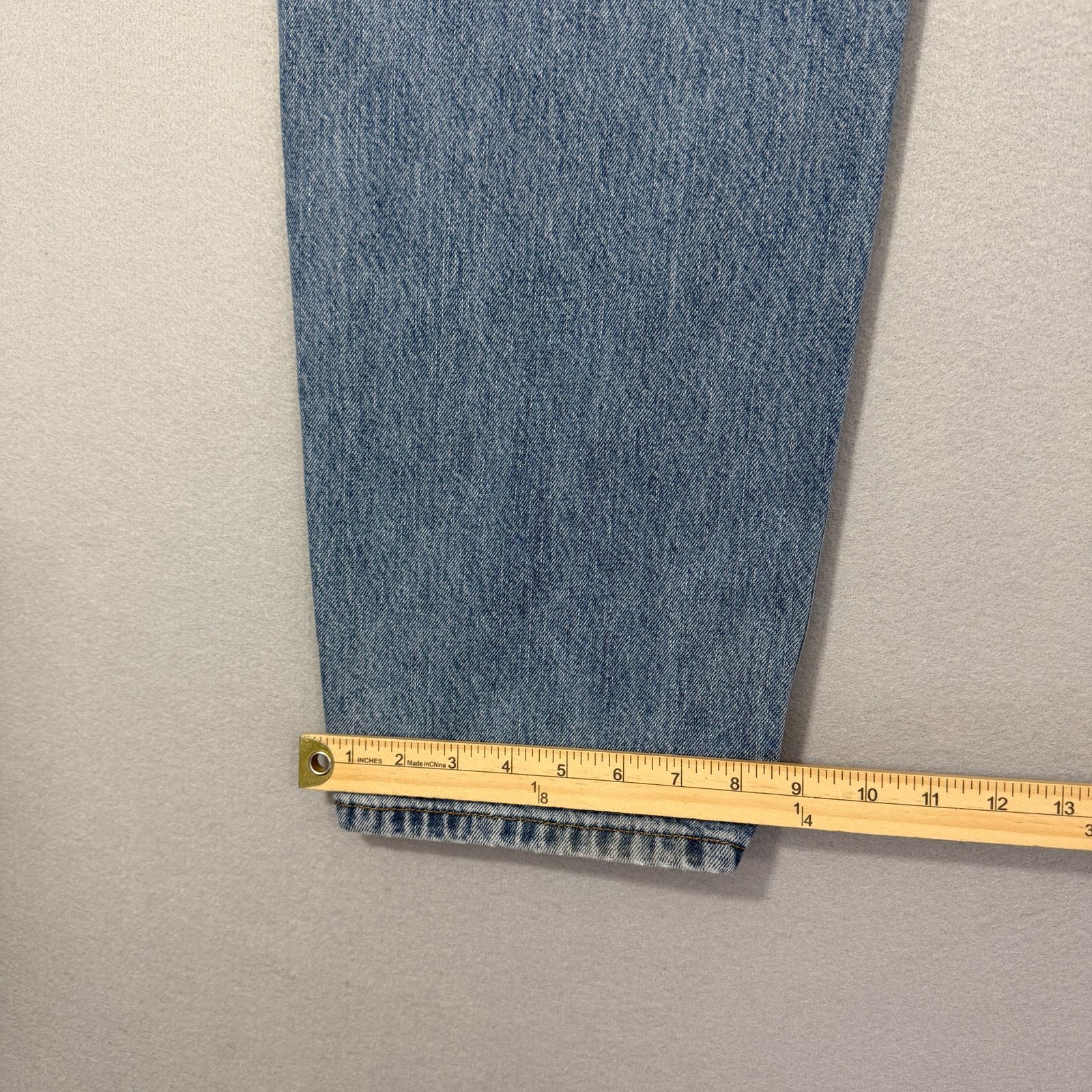 Levi's Vintage Levis 550 Relaxed Fit Jeans Men's 40x32 Blue Denim Size US 40 / EU 56 - 12 Thumbnail