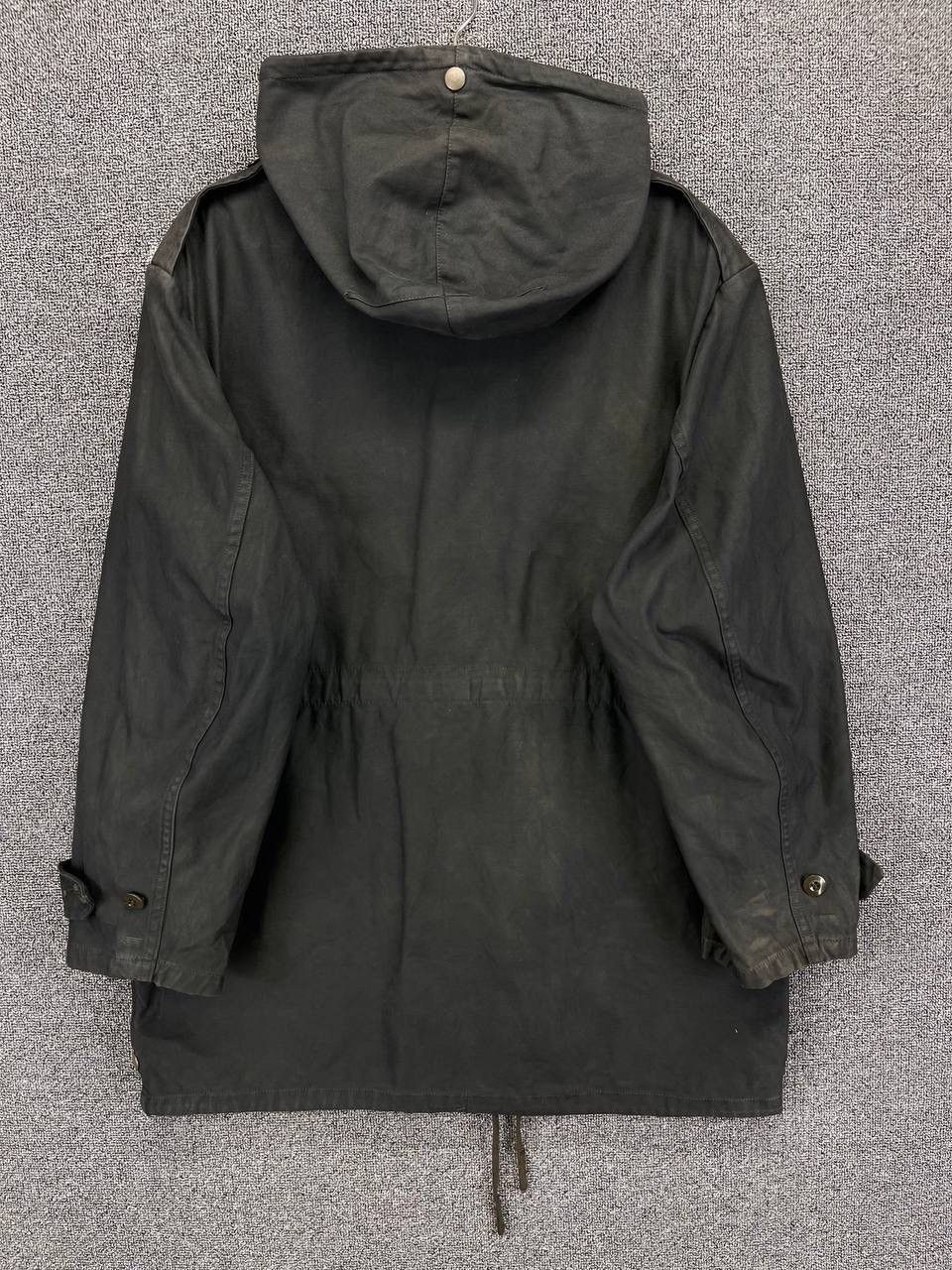 Vintage Vintage 90s Humme GMBH Military Army Hooded Jacket Size US L / EU 52-54 / 3 - 13 Thumbnail