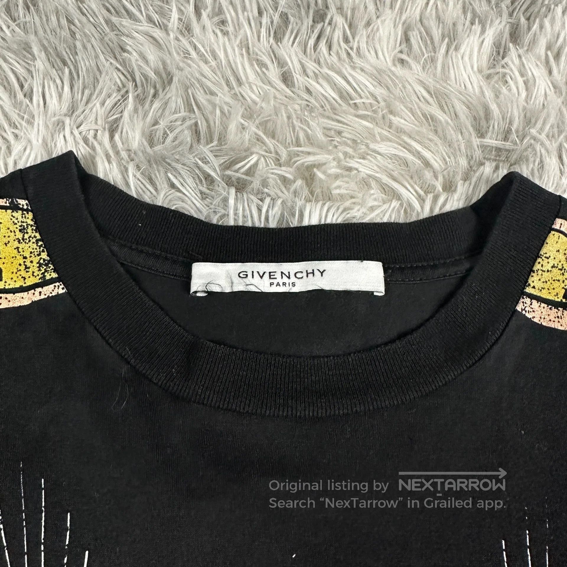Givenchy givenchy black printed long sleeve t. Size US M / EU 48-50 / 2 - 2 Thumbnail