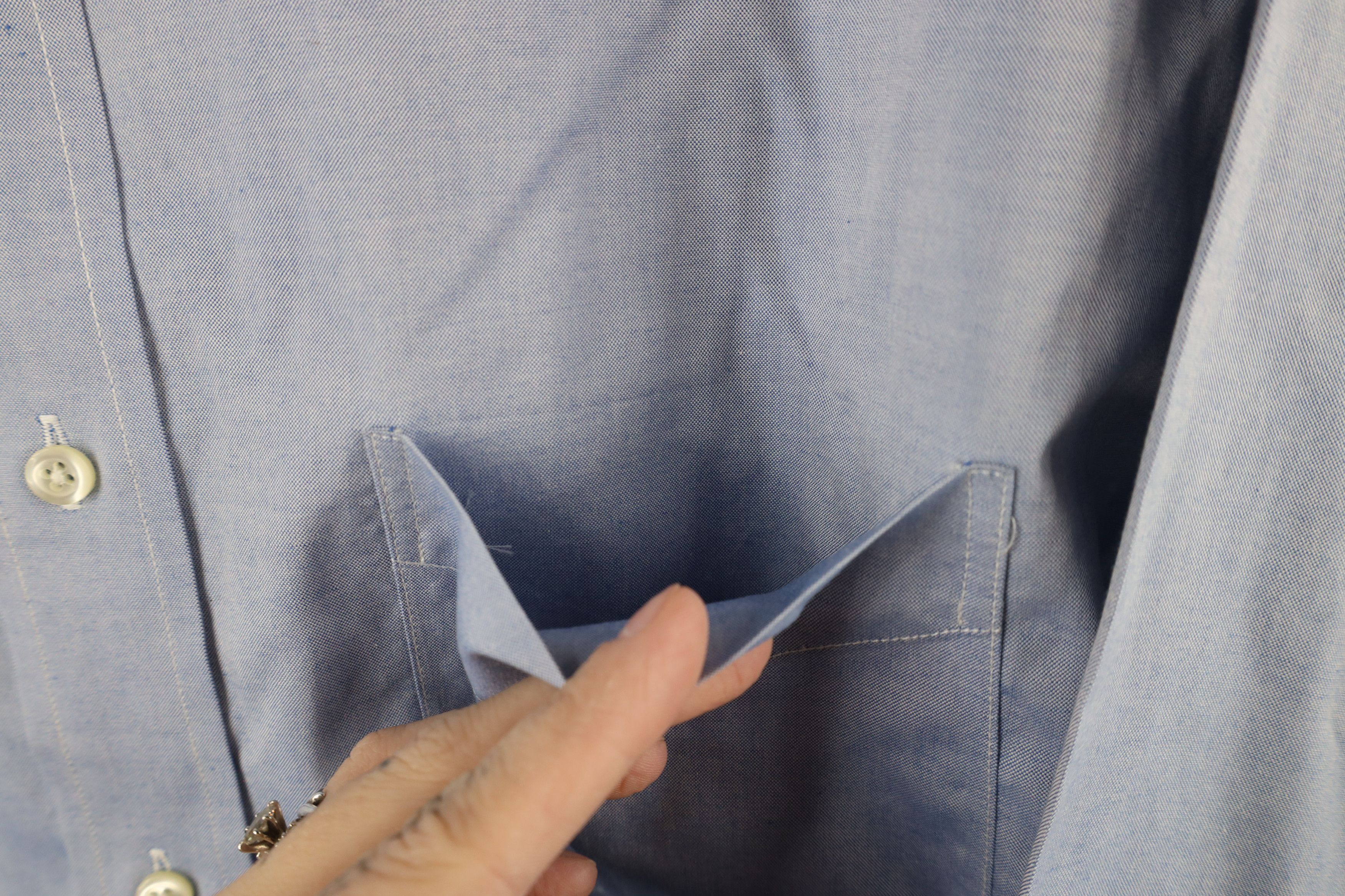 Brooks Brothers × Vintage Vintage 90s Brooks Brothers Collared Button Shirt Cotton Size US L / EU 52-54 / 3 - 4 Thumbnail