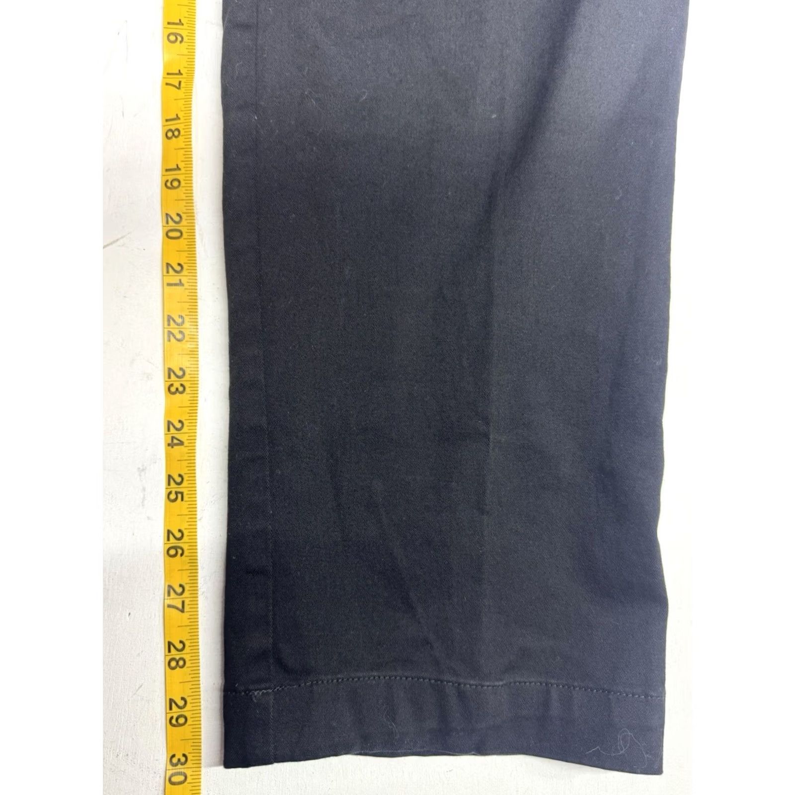 Gap VINTAGE Gap Chino Pants Wide-Leg Carpenter 32x30 Black 90s Grunge Retro Men's Pants Size US 32 / EU 48 - 5 Thumbnail