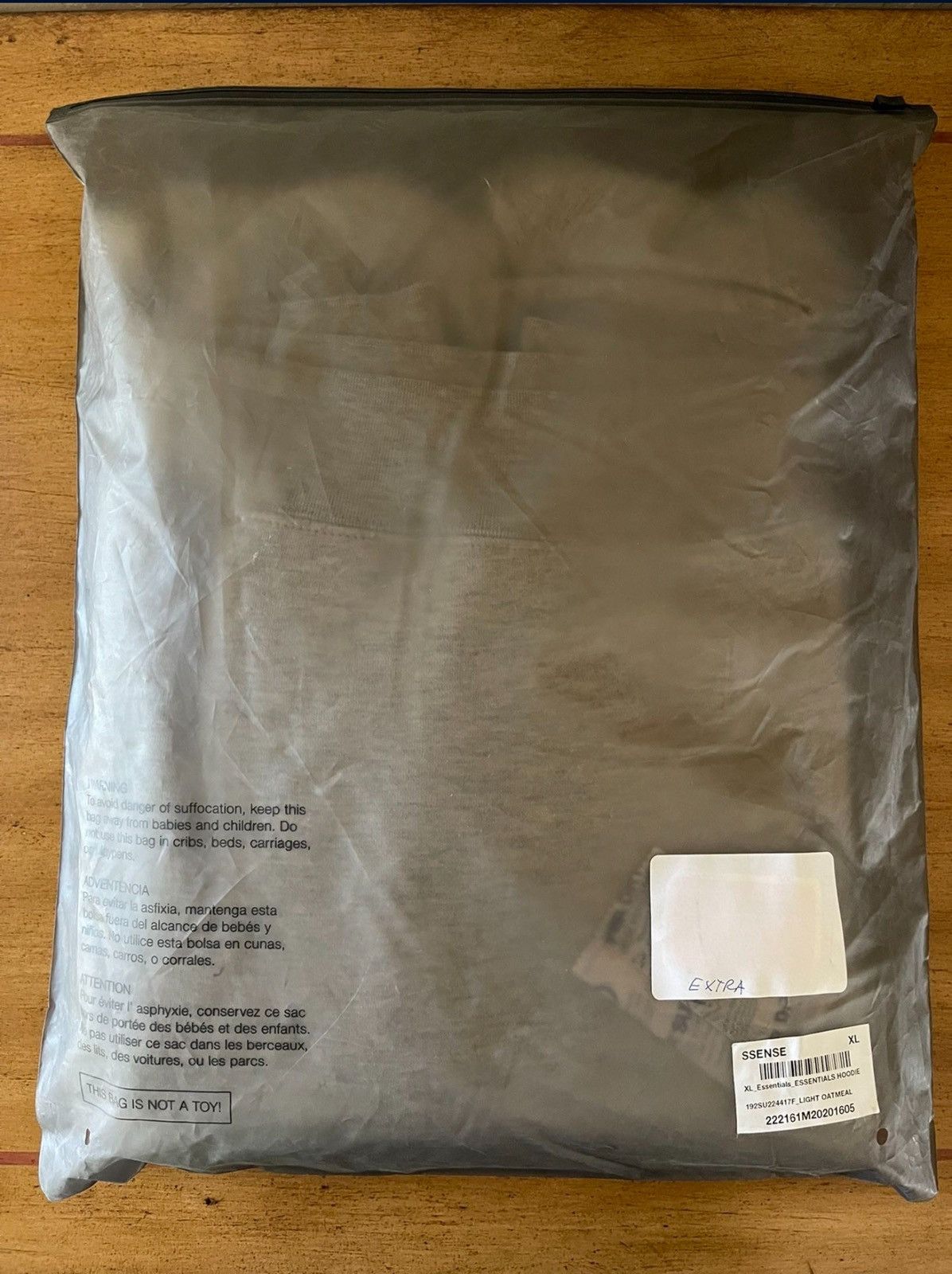 FOG × Fear of God × Pacsun FOG - Essentials Fear Of God Hoodie Sz X-Large Light Oatmeal Size US XL / EU 56 / 4 - 9 Thumbnail