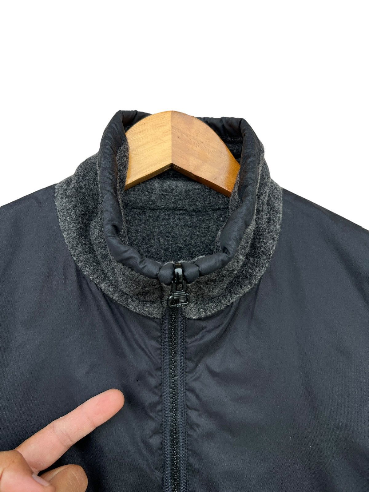 Tsumori Chisato Issey miyake Tsumori Chisato Black Fleece Zip Up Jacket Size US M / EU 48-50 / 2 - 9 Thumbnail
