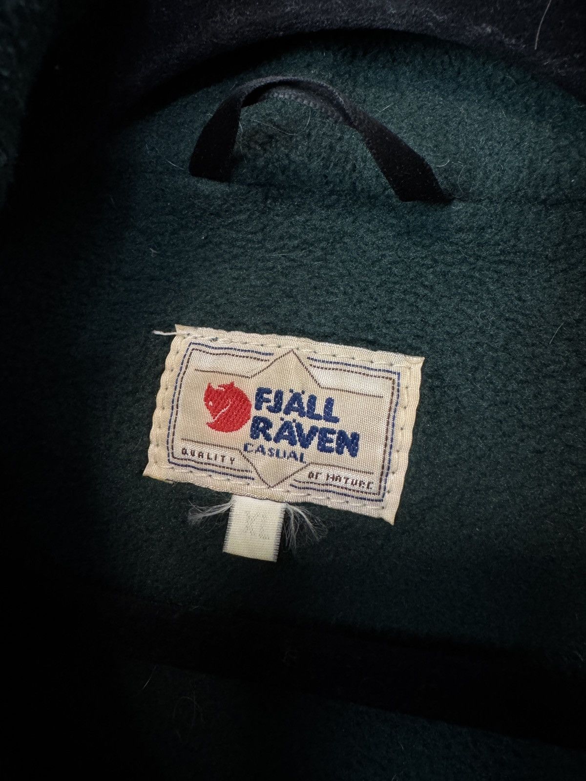 Fjallraven Fjallraven vintage big logo fleece full zip vest Size US XL / EU 56 / 4 - 4 Thumbnail