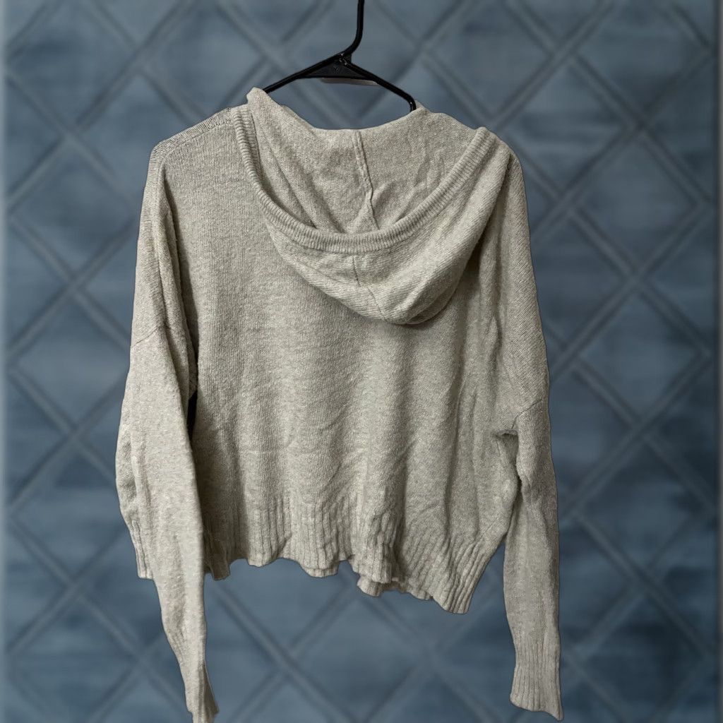 American Eagle Outfitters VINTAGE American Eagle Hoodie Sweater Beige Acrylic Blend Long Sleeve Pullover Men's Medium with Pockets Beach Urban Size US M / EU 48-50 / 2 - 1 Thumbnail