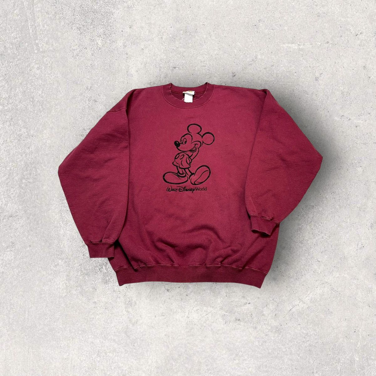 Disney × Mickey Mouse × Vintage Vintage Disney World sweatshirt Size US XL / EU 56 / 4 - 1 Thumbnail