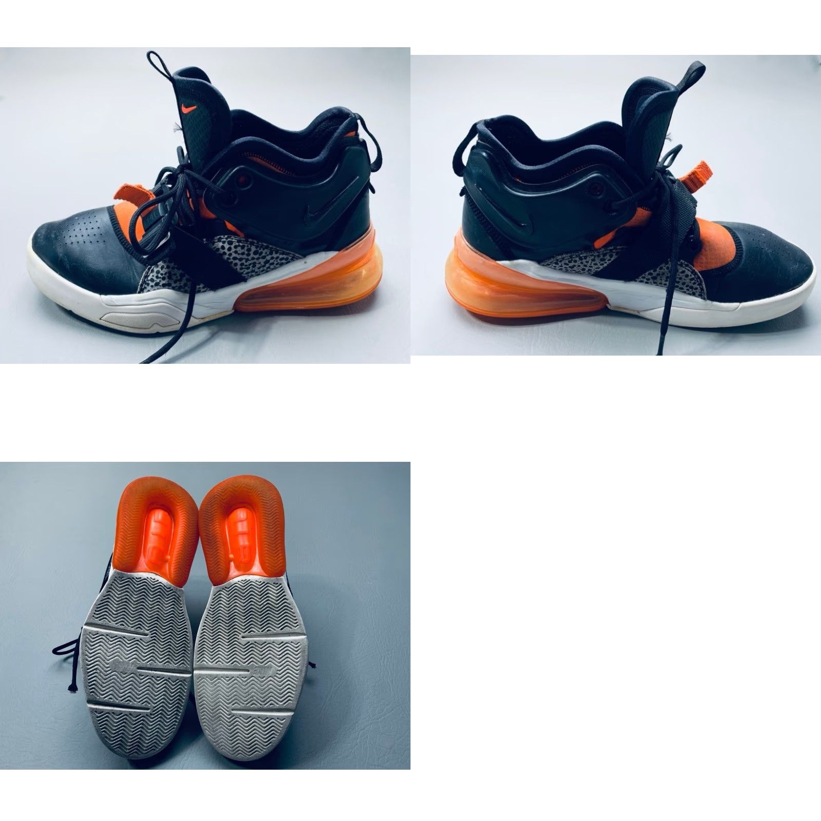 Nike NIKE AIR FORCE 270 MAX SAFARI Sneaker Men 8.5 Black Wolf Grey AH6772-004 Size US 9 / EU 42 - 8 Thumbnail
