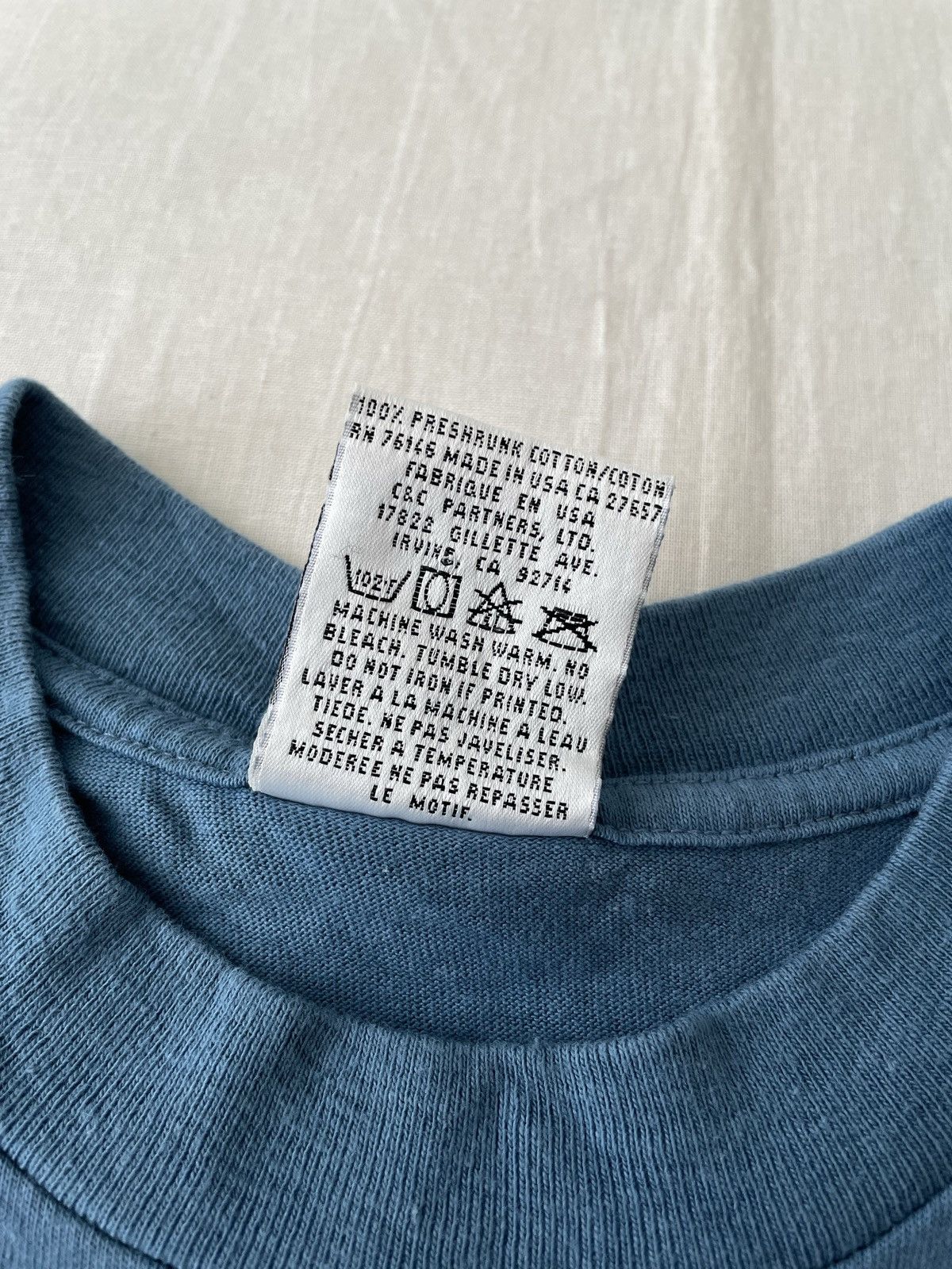 Rusty Vintage 1996 Rusty Surfboards Weed Logo Tshirt Made in USA Size US S / EU 44-46 / 1 - 6 Thumbnail