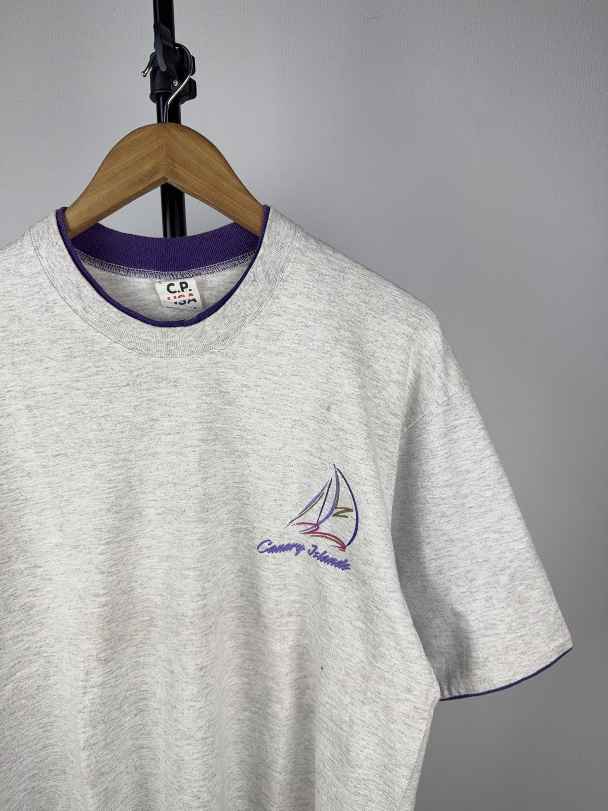 Vintage Vintage 90s Retro Canary Islands Travel Graphic USA Tee Size US L / EU 52-54 / 3 - 2 Thumbnail