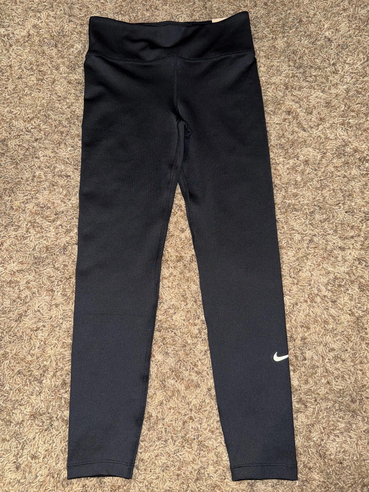 Nike Nike Big Kids (Girls) One Dri-Fit Training Leggings Pants Size 24" / US 00 / IT 34 - 1 Thumbnail