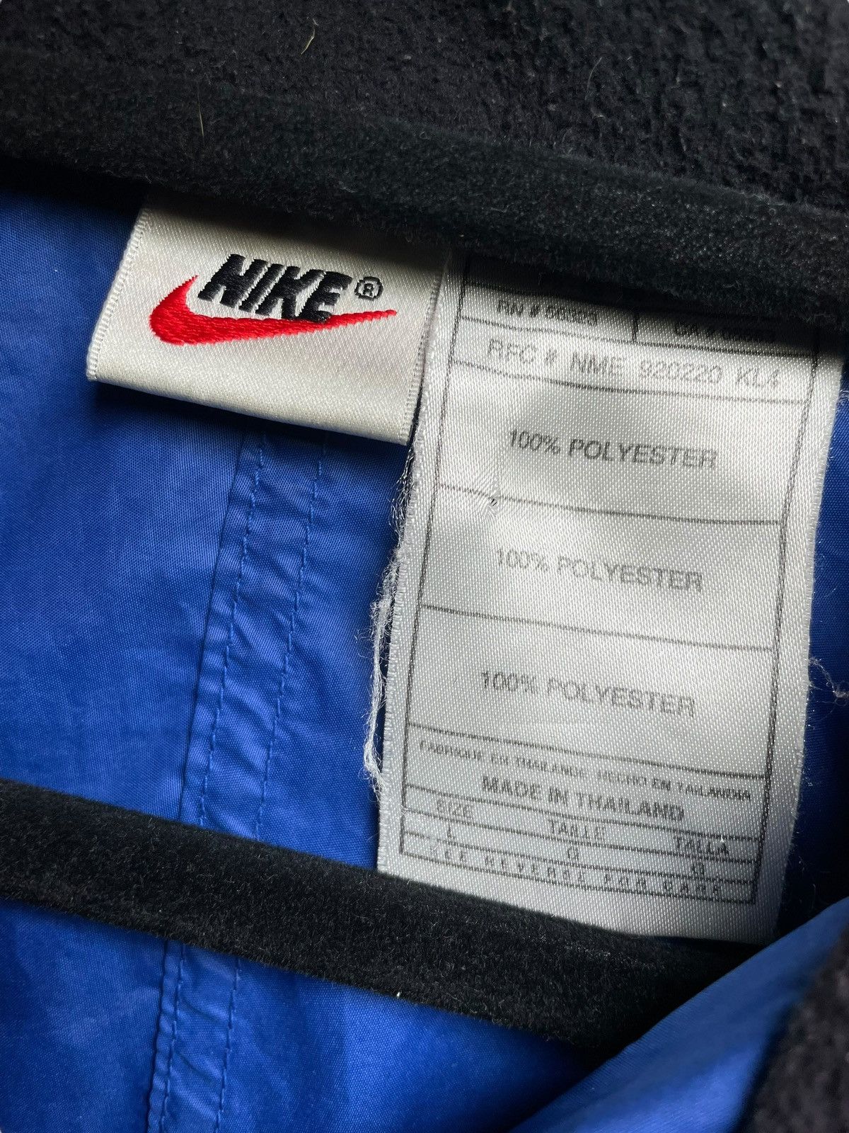 Nike × Vintage Vintage Nike Track Jacket Size US L / EU 52-54 / 3 - 4 Thumbnail
