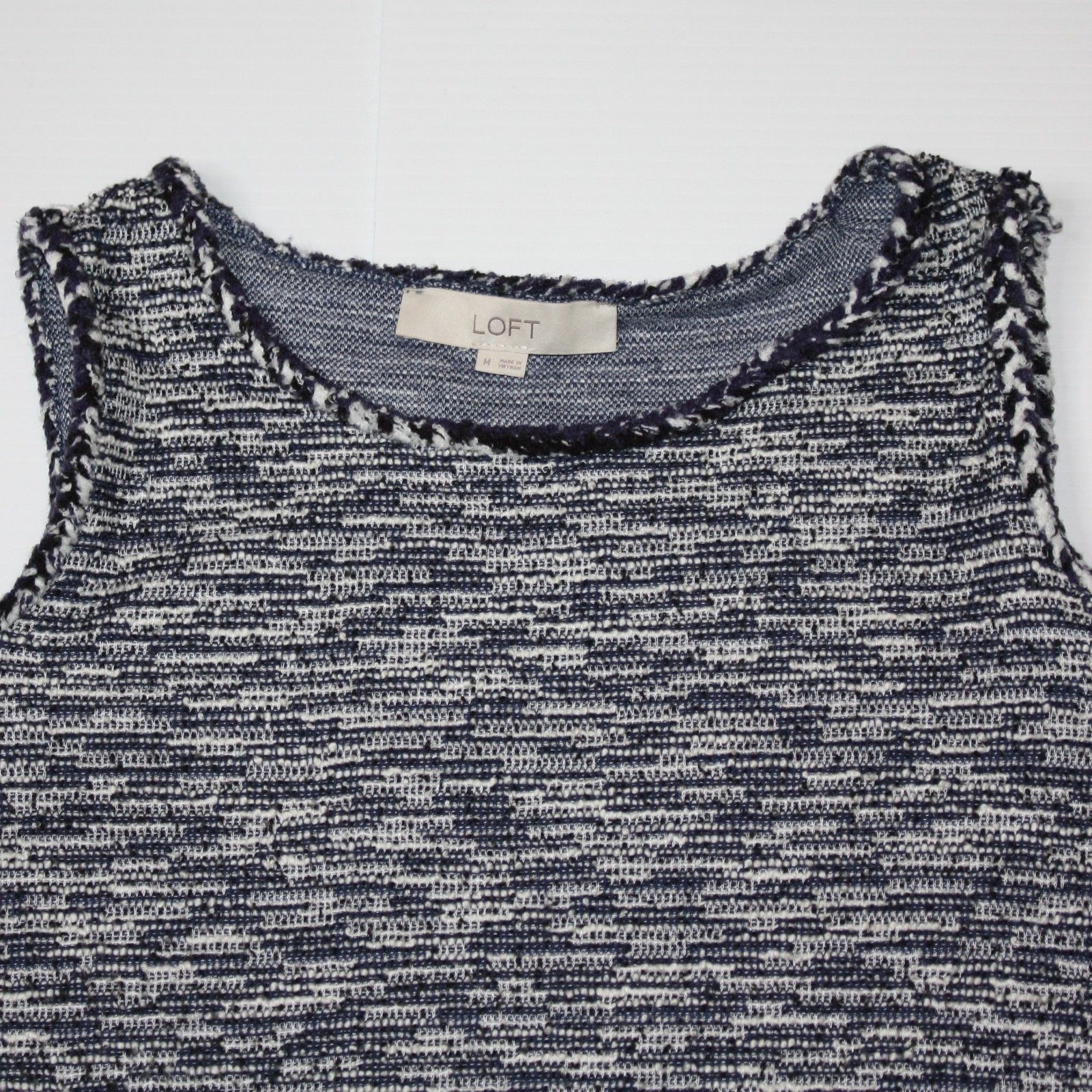 Loft Textured Spacedye Cold Shoulder Sweater Top in size Medium Size M / US 6-8 / IT 42-44 - 3 Thumbnail