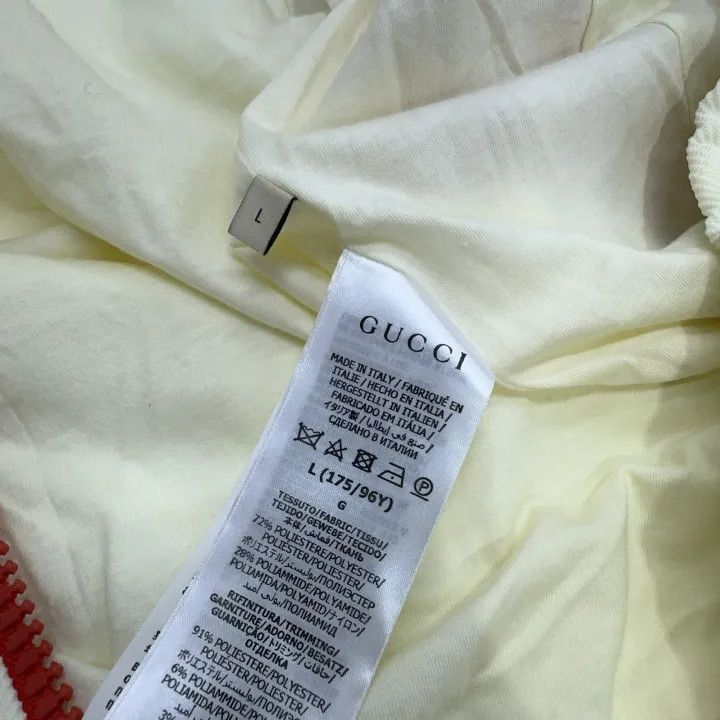 Gucci Gucci SS23 Knit Zip-Up Jacket in Ivory-2507 Size L / US 10 / IT 46 - 3 Thumbnail