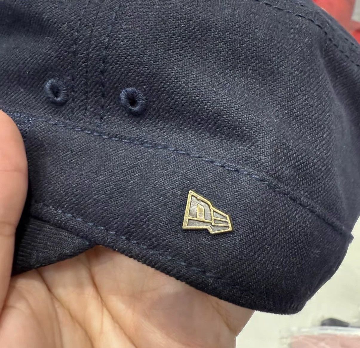 New Era New Era EK Series Metal Side Badge Flat Cap J32 Size ONE SIZE - 7 Thumbnail