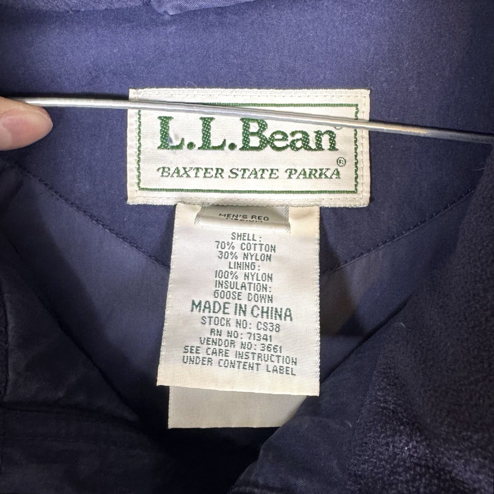 Vintage VINTAGE? LL Bean Baxter State Parka Jacket Mens M Goose Down Winter Coat Outdoors Size US M / EU 48-50 / 2 - 5 Thumbnail