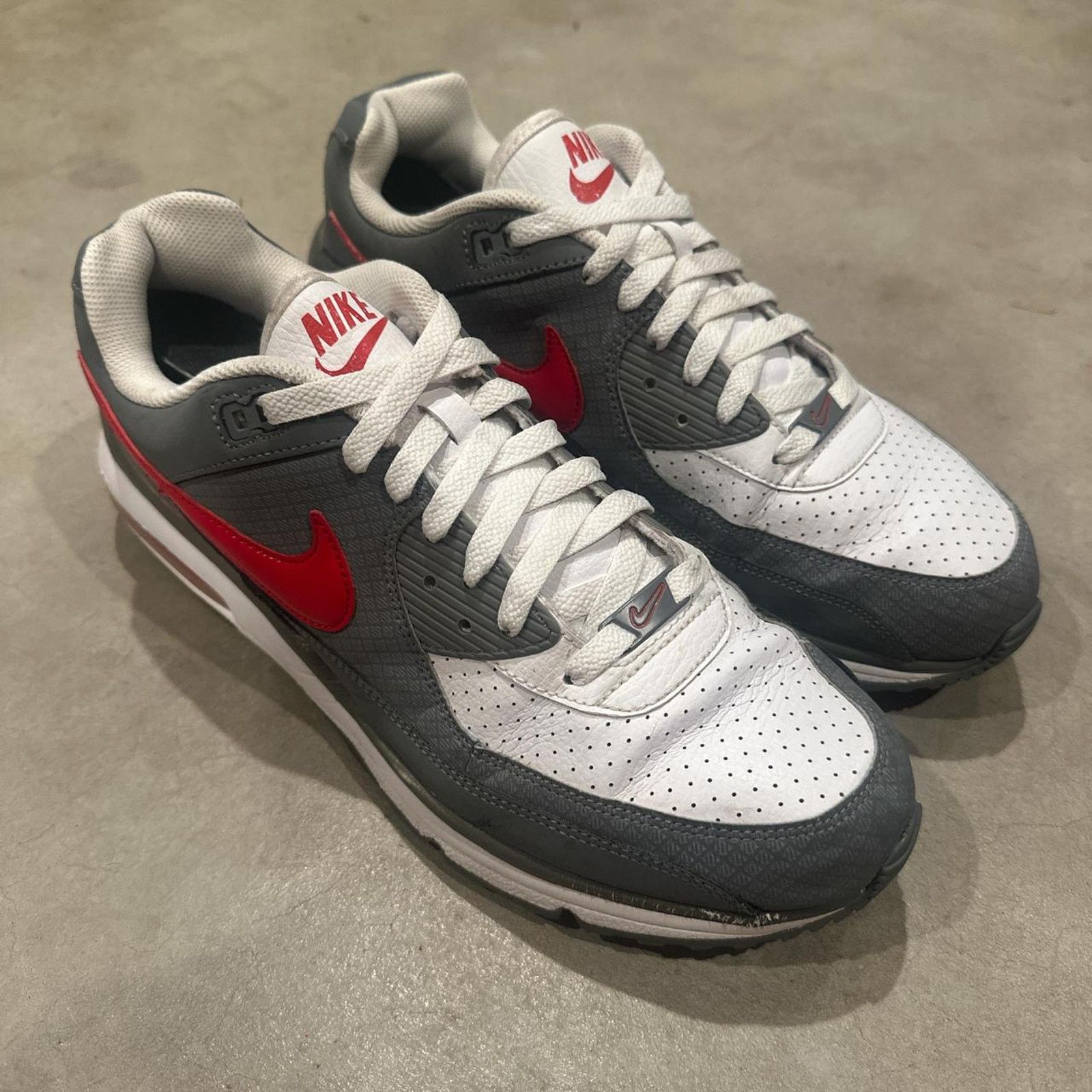 Nike Nike Air Max Wright Cool Grey Red Size 12 687974-102 Size US 12 / EU 45 - 2 Thumbnail