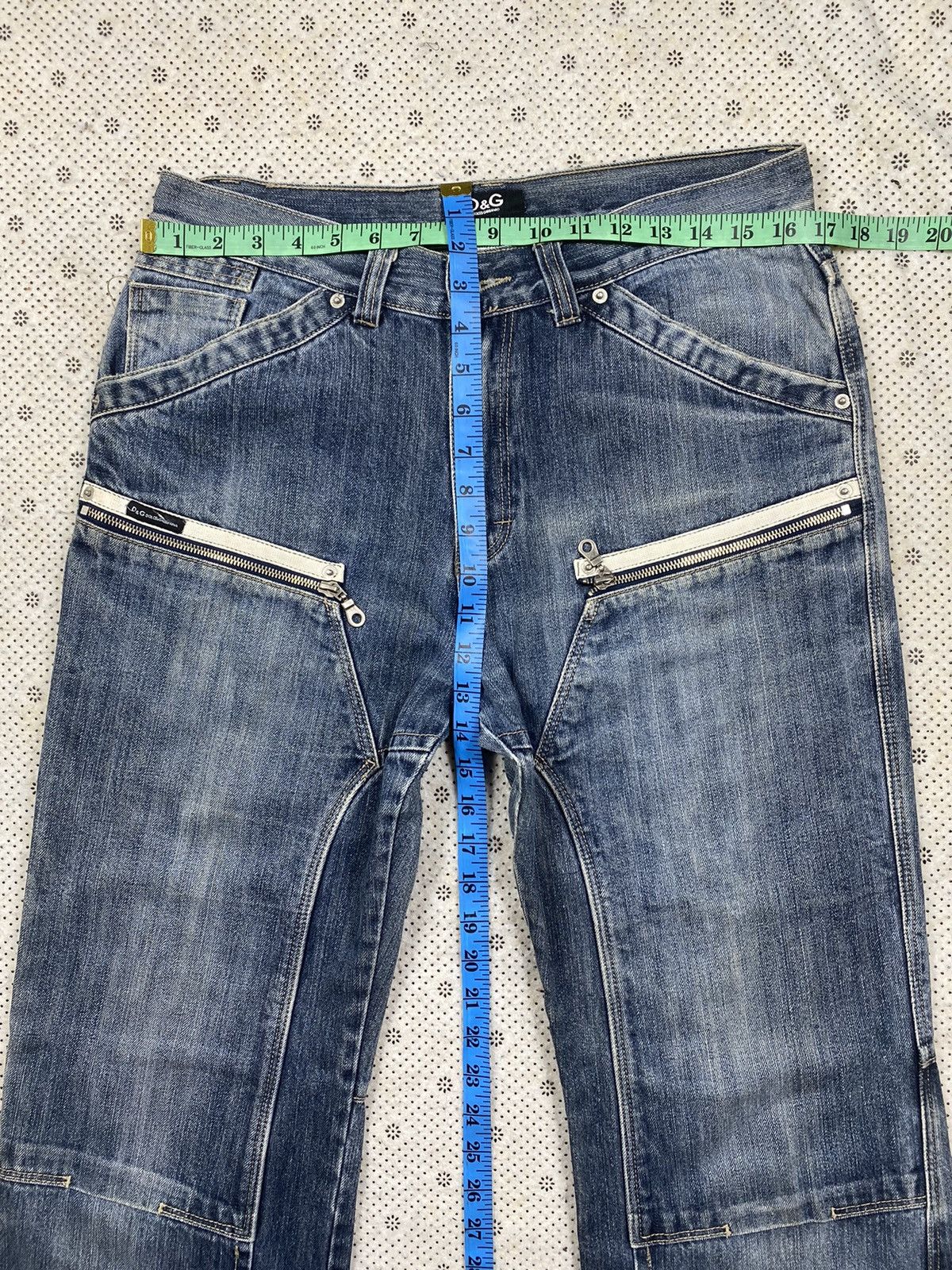 Dolce & Gabbana Authentic Double Knee Denim By Dolce And Gabbana Size US 34 / EU 50 - 3 Thumbnail