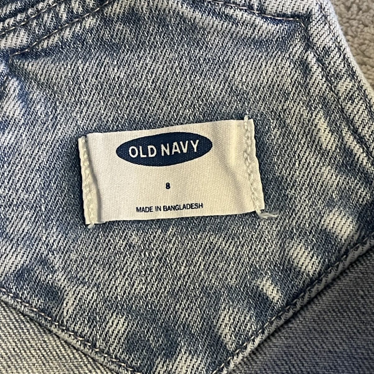 Old Navy Vintage Y2K Old Navy Womens Size 8 Blue Acid Wash Overalls Size 30" / US 8 / IT 44 - 3 Thumbnail