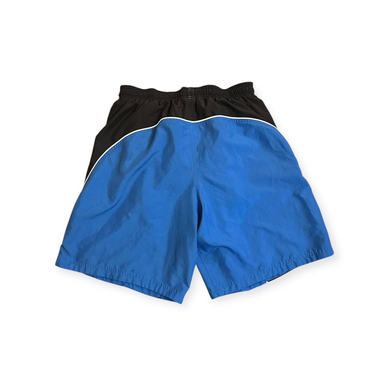Speedo Men’s Speedo Vintage 90s Floral Blue Swim Trunks Shorts Size US 34 / EU 50 - 2 Thumbnail