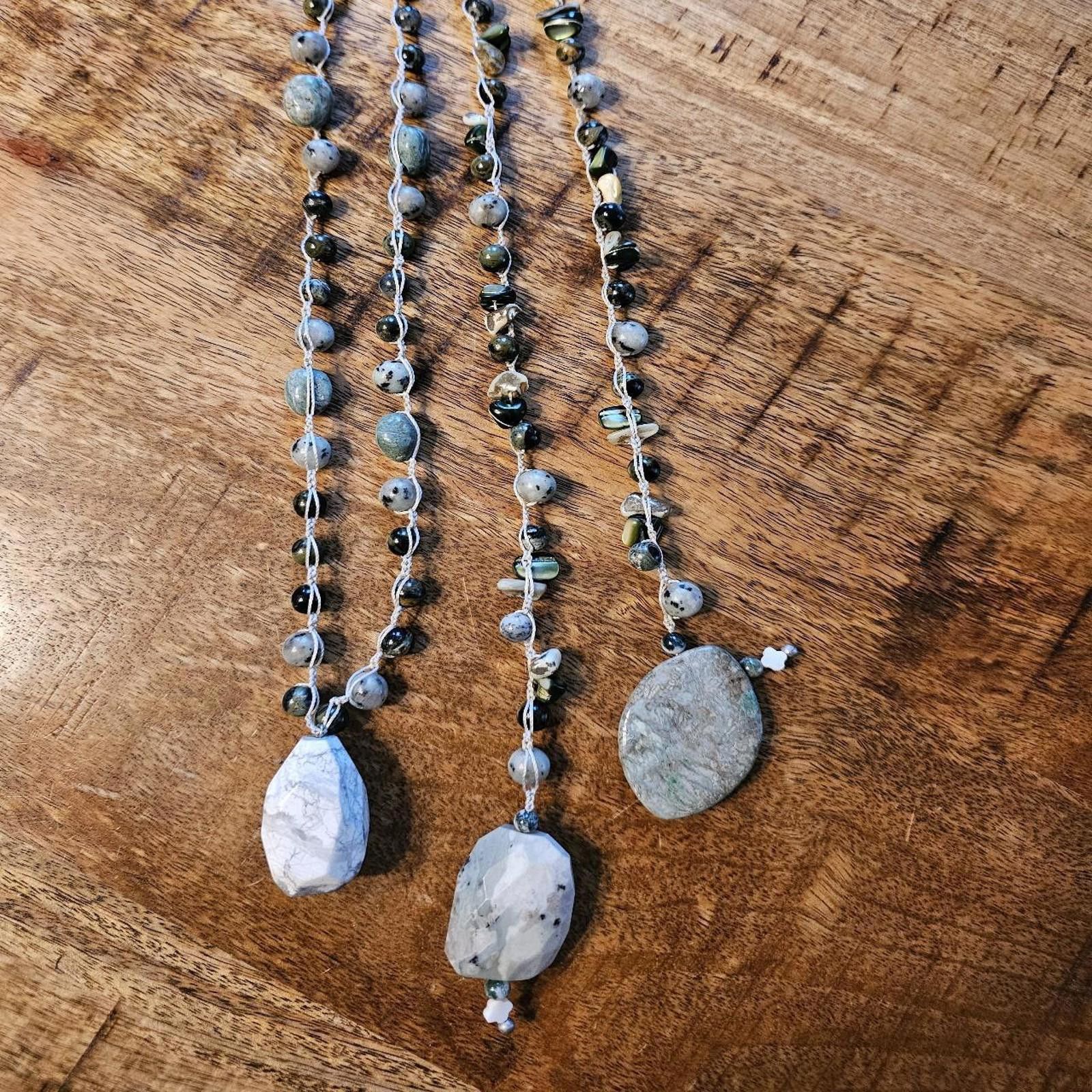 Designer Handmade Gemstone Necklace Size ONE SIZE - 6 Thumbnail