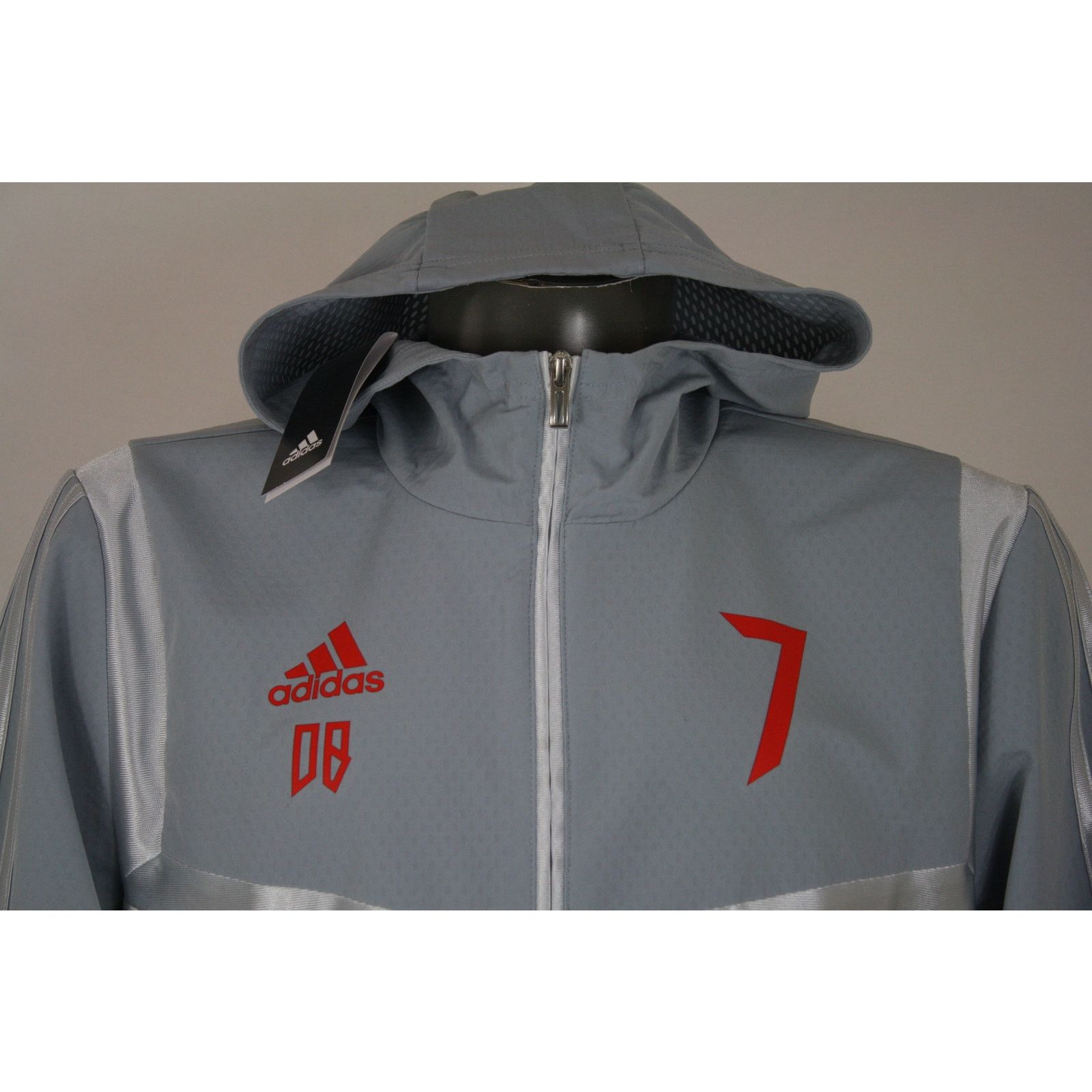 Adidas NWT David Beckham Adidas Predator Hooded Track Jacket Soccer Size US M / EU 48-50 / 2 - 4 Thumbnail