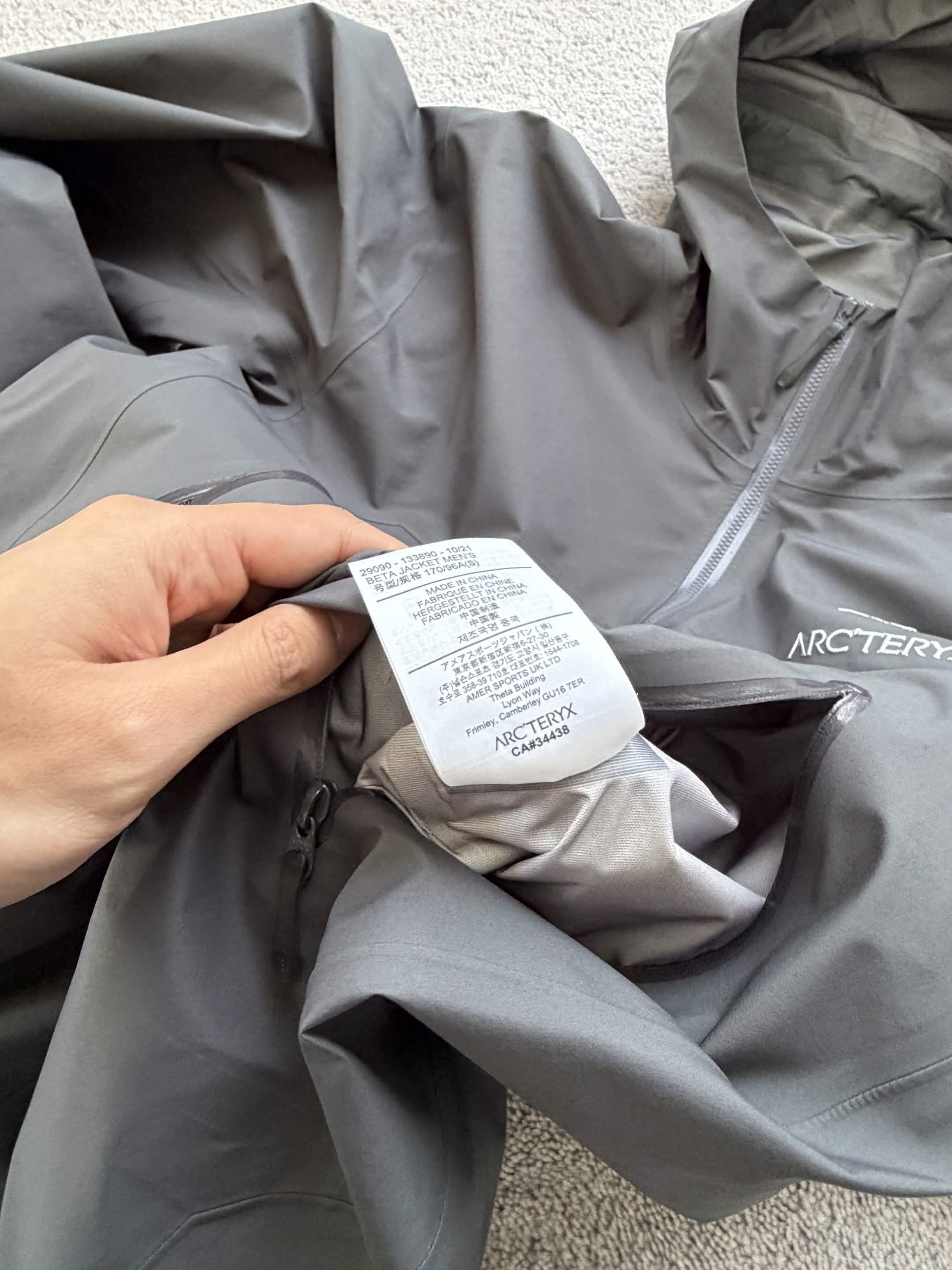 Arc'teryx Arc’teryx Beta Goretex Jacket Gray Small Rare Size US S / EU 44-46 / 1 - 3 Thumbnail