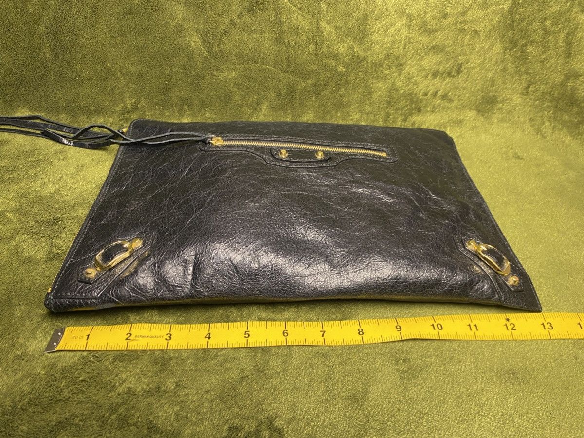 Balenciaga Balenciaga black leather clutch bag Size ONE SIZE - 14 Thumbnail