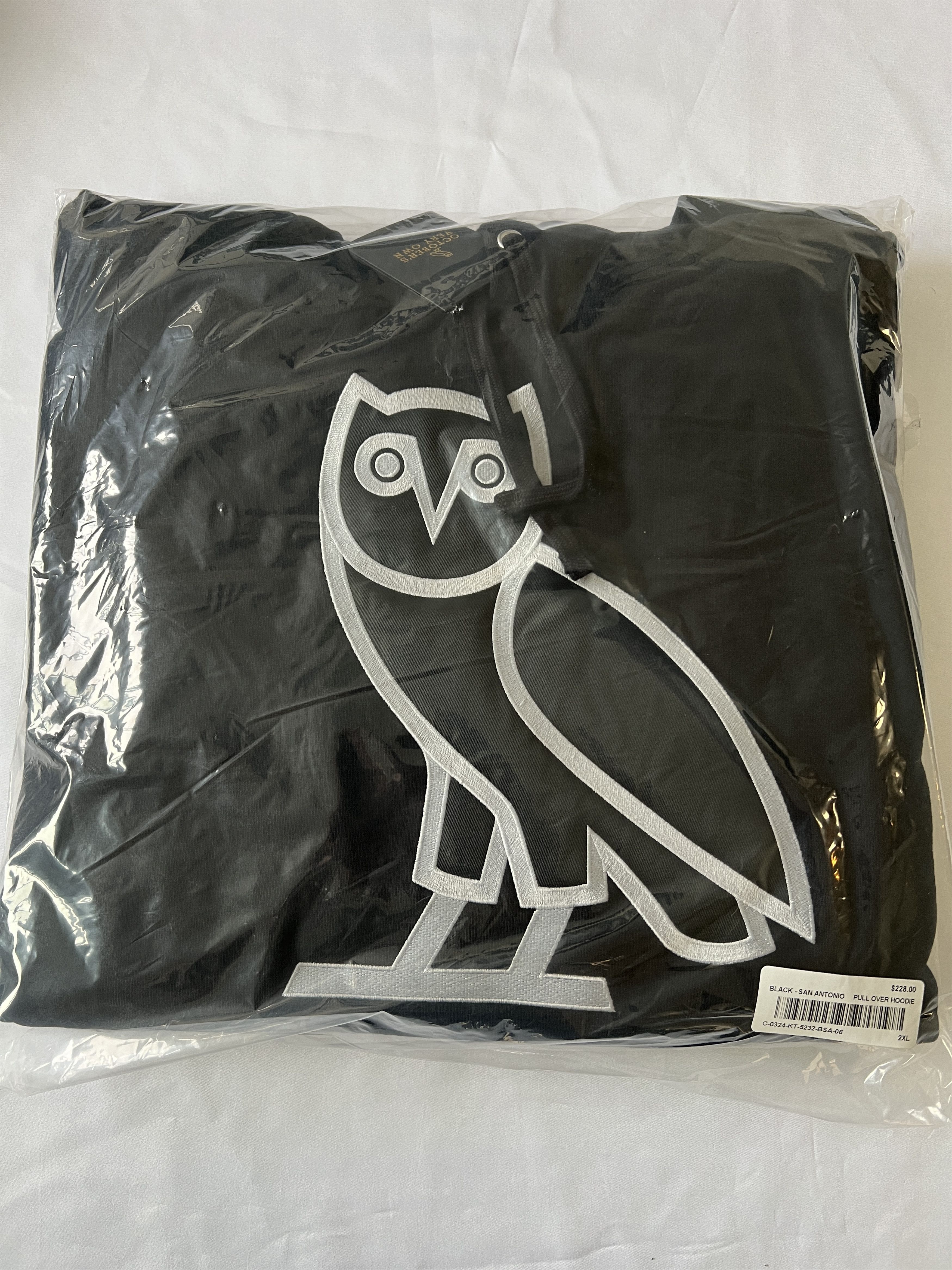 Drake OVO x NBA x SAN ANTONIO SPURS OG OWL HOODIE Size US XXL / EU 58 / 5 - 3 Thumbnail