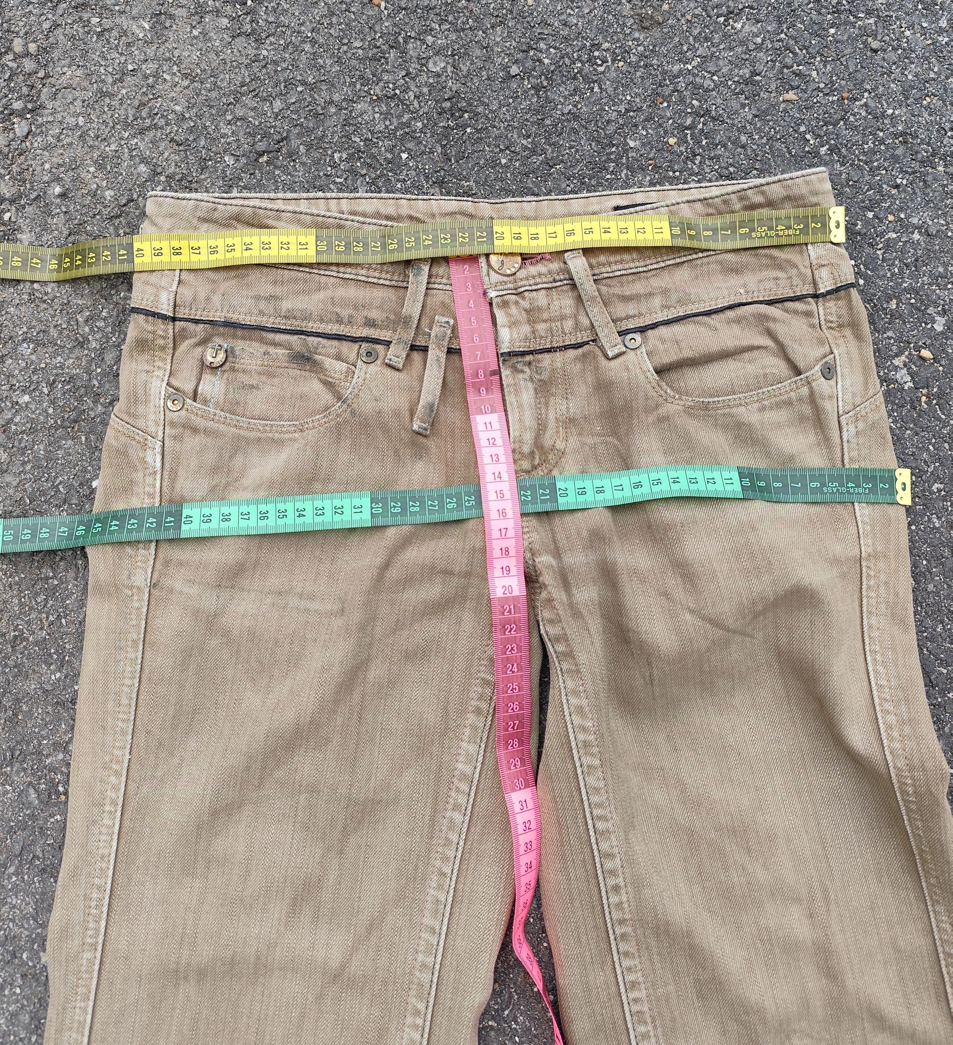 Edwin Vintage Edwin Vienus Flare Nice Colour Denim - B_J/1124/4 Size 29" - 17 Thumbnail