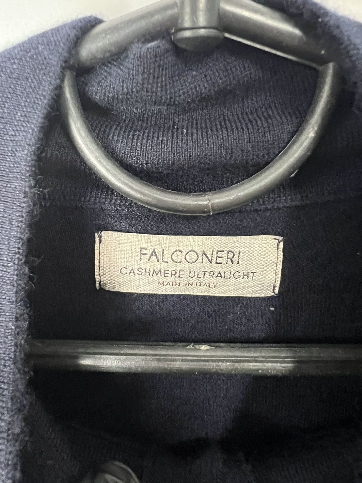 Vintage Vintage luxury designer Falconeri Cashmere Button Up Sweater Size US M / EU 48-50 / 2 - 3 Thumbnail