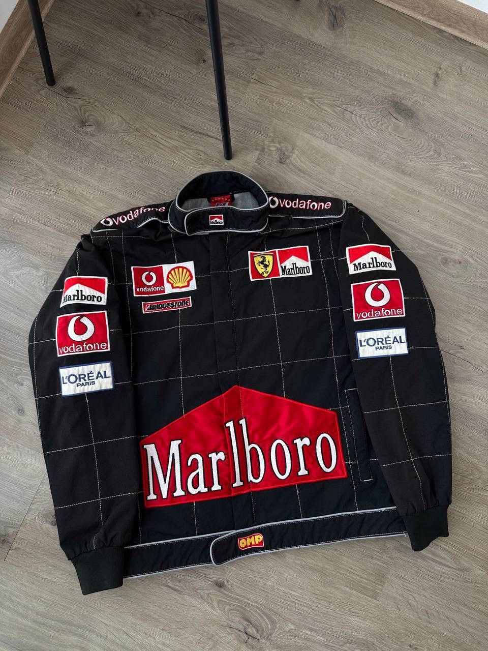 Ferrari × Marlboro Vintage Ferarri Racing Marlboro Black Jacket Size US M / EU 48-50 / 2 - 5 Thumbnail