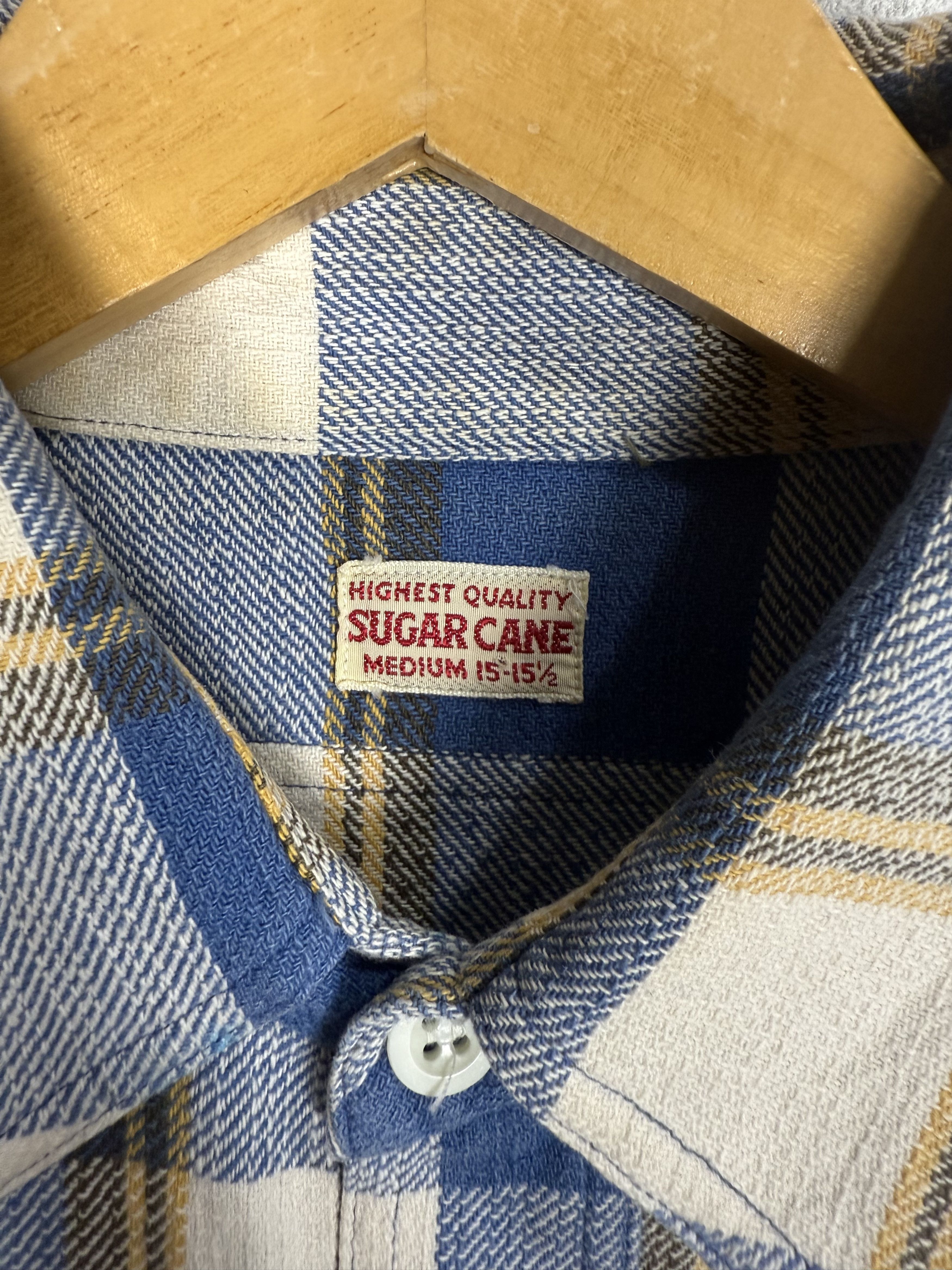 Sugar Cane Vintage Sugar Cane Checkered Flannel Shirt Toyo Enterprise Size US M / EU 48-50 / 2 - 4 Thumbnail
