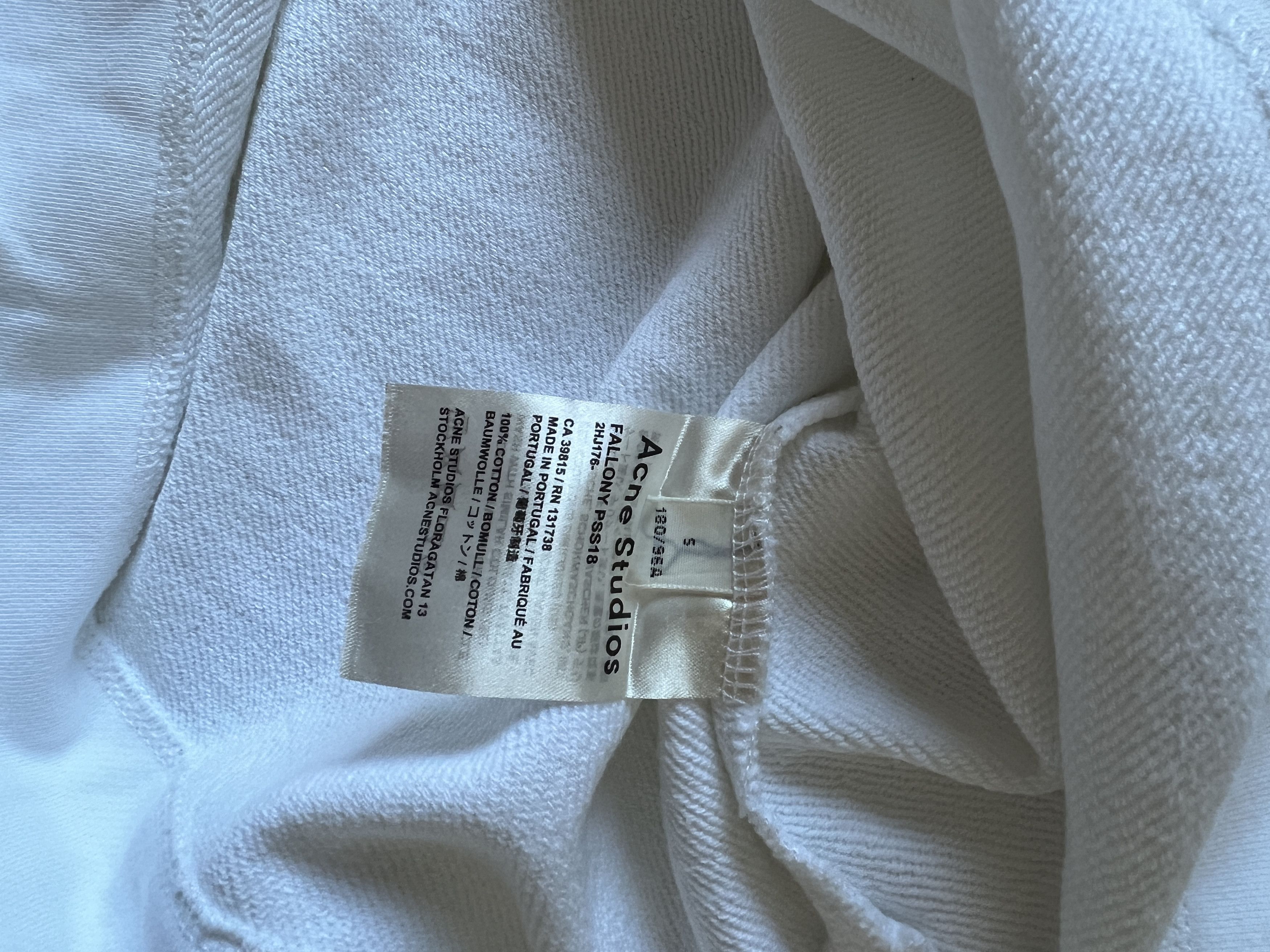 Acne Studios ACNE STUDIOS Fallon Oversized Loopback Sweatshirt Size US S / EU 44-46 / 1 - 4 Thumbnail