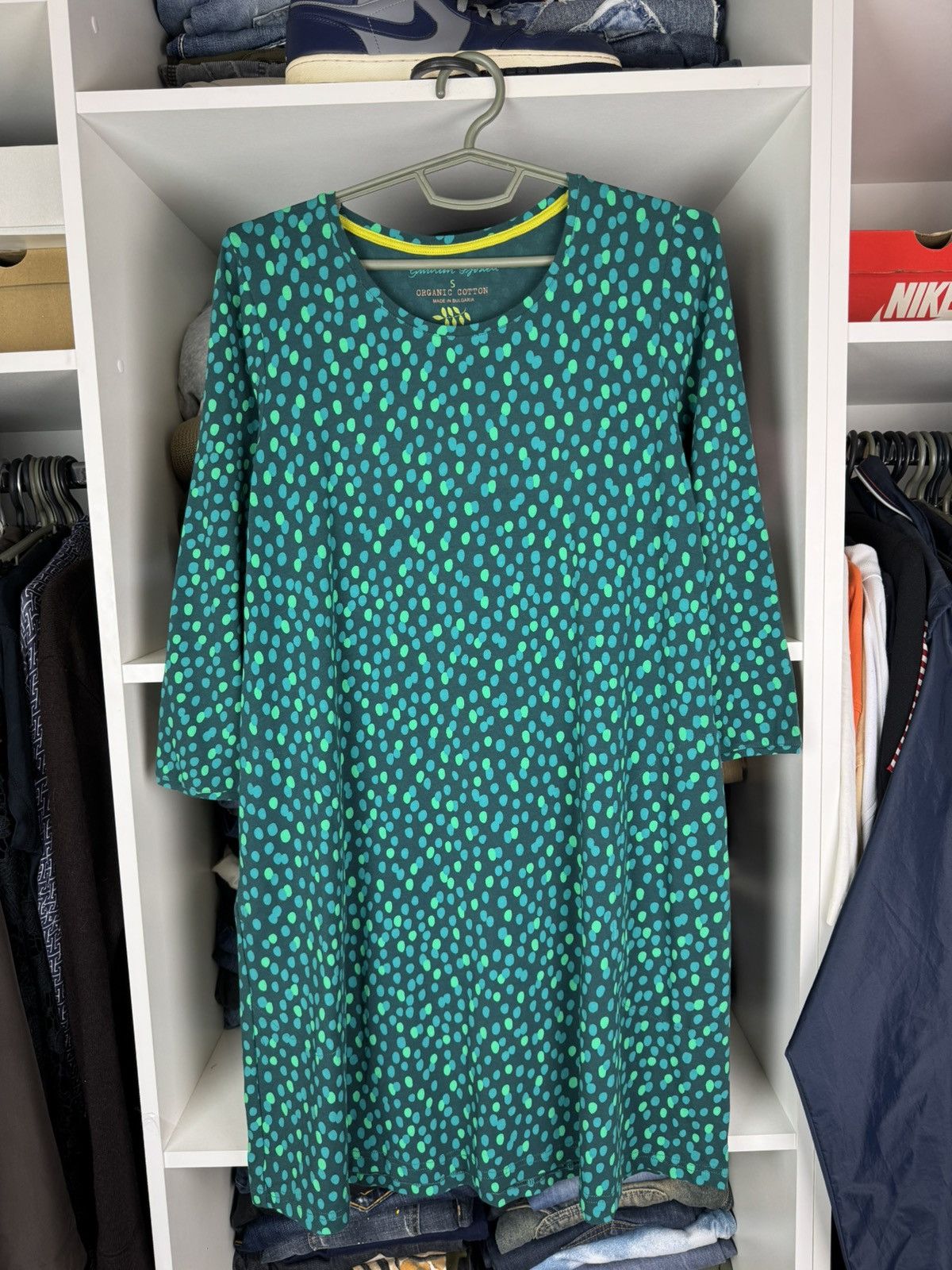 Gudrun Sjoden Gudrun Sjoden Organic Cotton Polka Dot Mini Dress Size S / US 4 / IT 40 - 1 Thumbnail