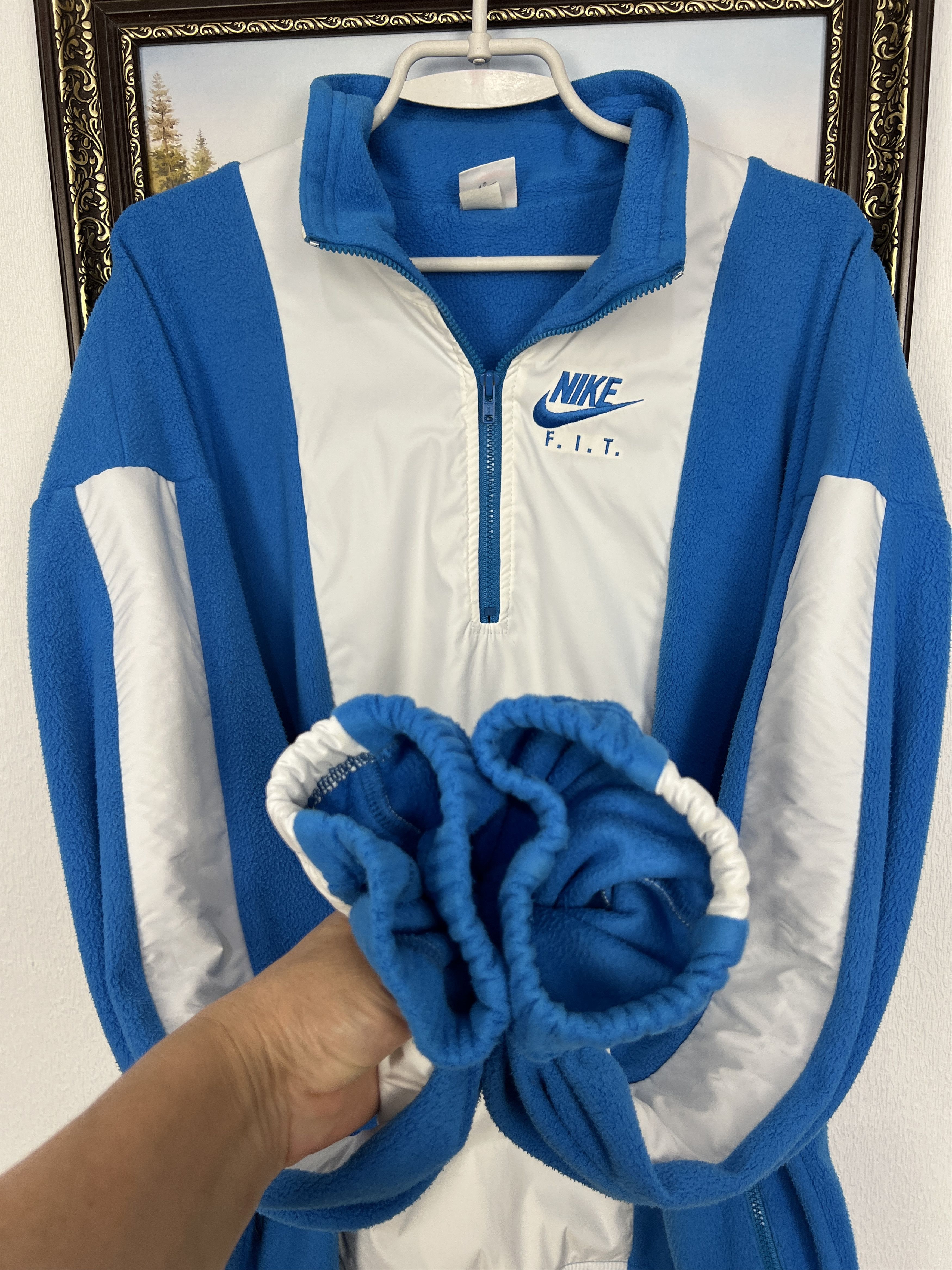 Nike Vintage 90's Nike Finland Warm Jacket National Team Size US XL / EU 56 / 4 - 10 Thumbnail