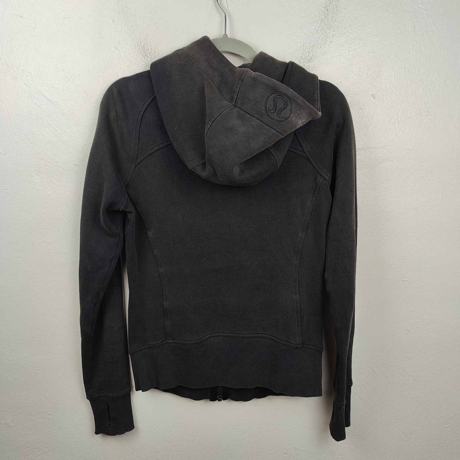 Lululemon Lululemon Scuba Hoodie IV Womens 4 Black Cotton Fleece Size S / US 4 / IT 40 - 5 Thumbnail