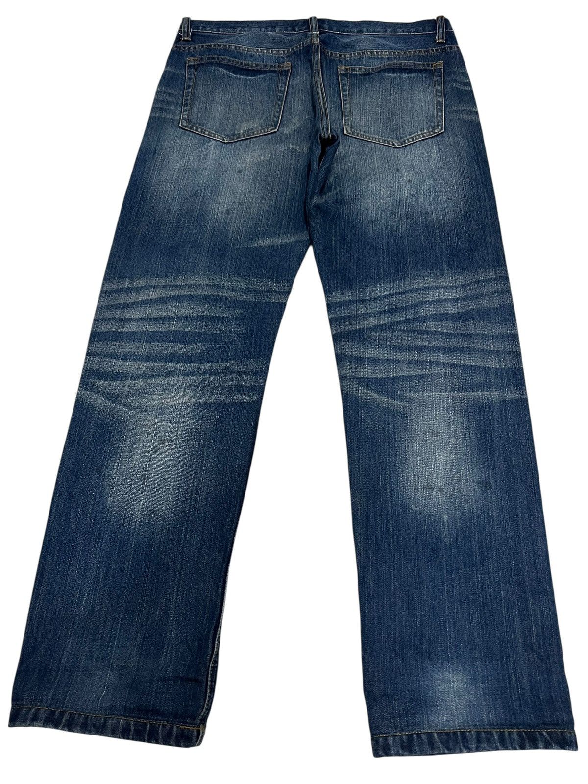 A.P.C. Vintage A.P.C Clawmark Selvedge Distressed Denim Jean Size US 34 / EU 50 - 2 Thumbnail