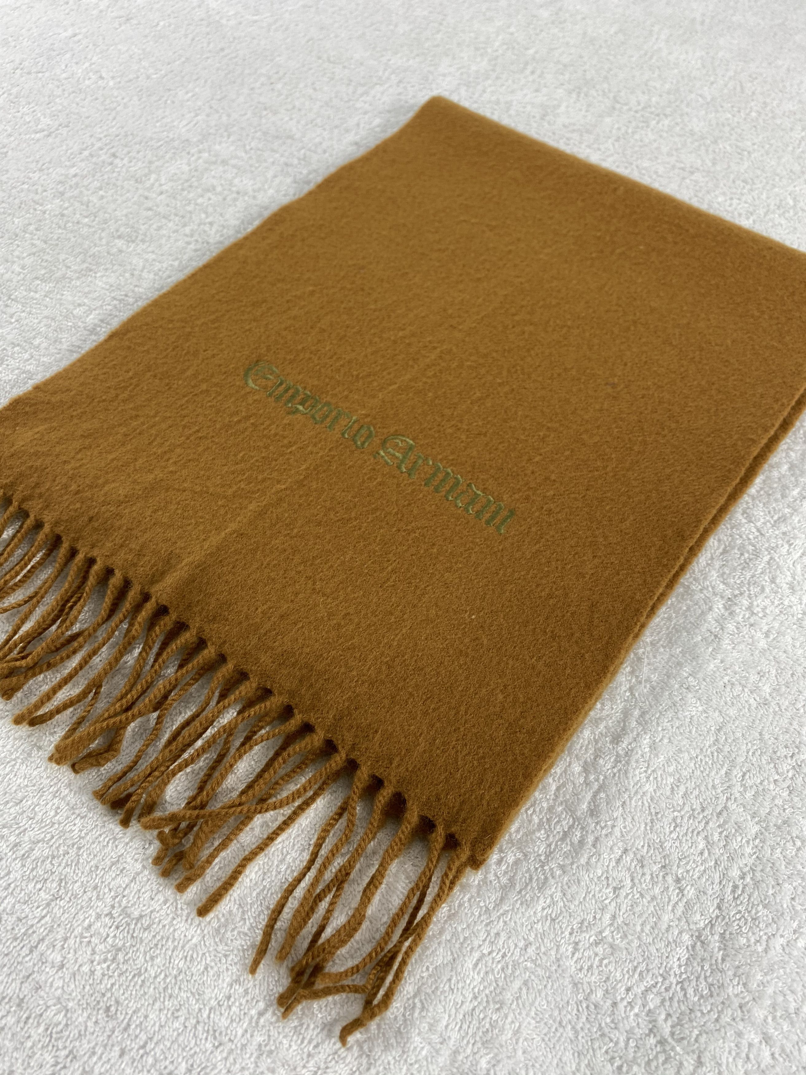 Emporio Armani Vintage Emporio Armani Scarf/Muffler/Neckwear MF728 Size ONE SIZE - 3 Thumbnail