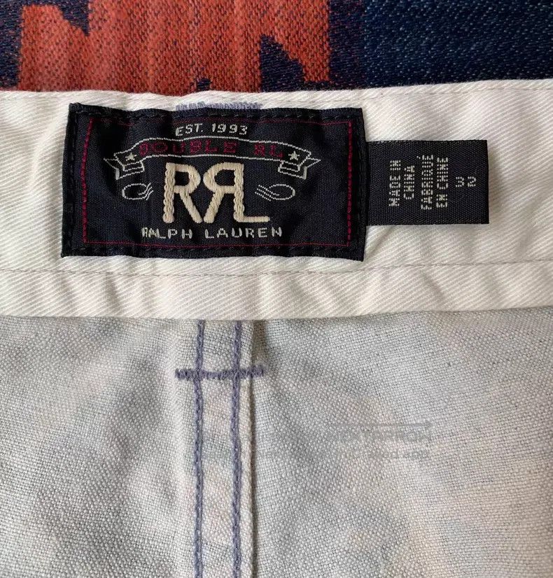 RRL Ralph Lauren RRL Ralph Lauren Vintage Indigo Linen Work Shorts Size US 32 / EU 48 - 5 Thumbnail