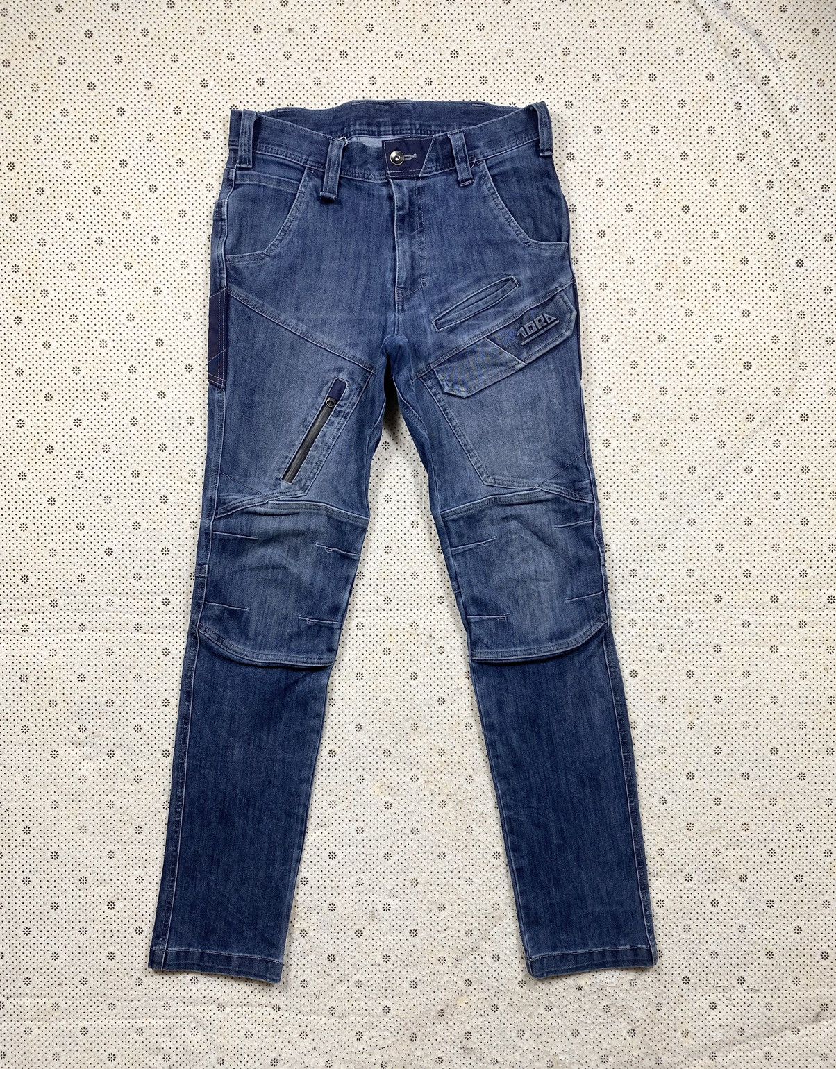 Japanese Brand Stylish Biker Pant By Tora Jeans Size US 30 / EU 46 - 1 Thumbnail