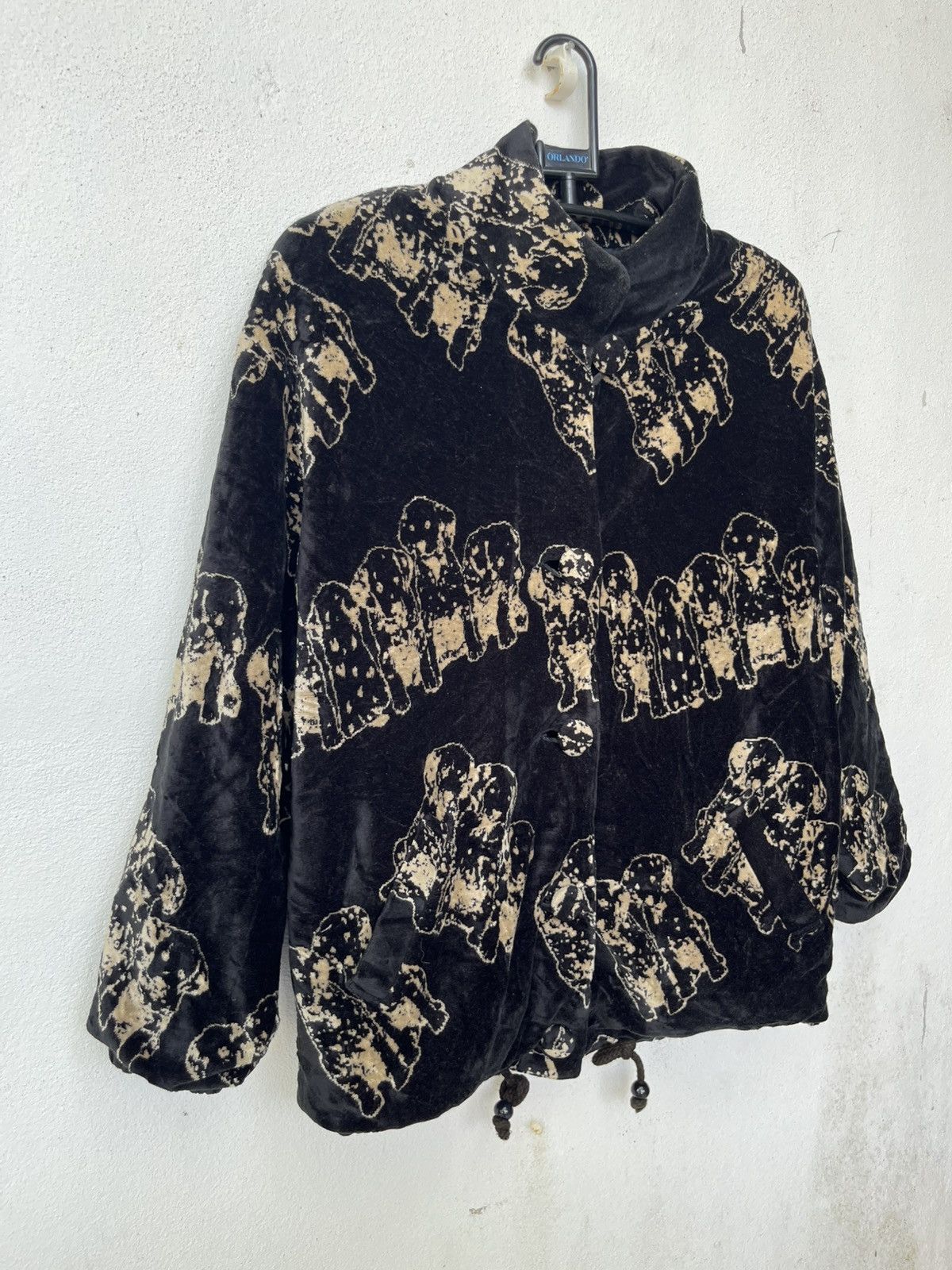 Le Grande Bleu (L.G.B.) 💥CRAZY DOG CASHING OVERPRINTED VELVET I6W9 LGB STYLE Size US M / EU 48-50 / 2 - 2 Thumbnail