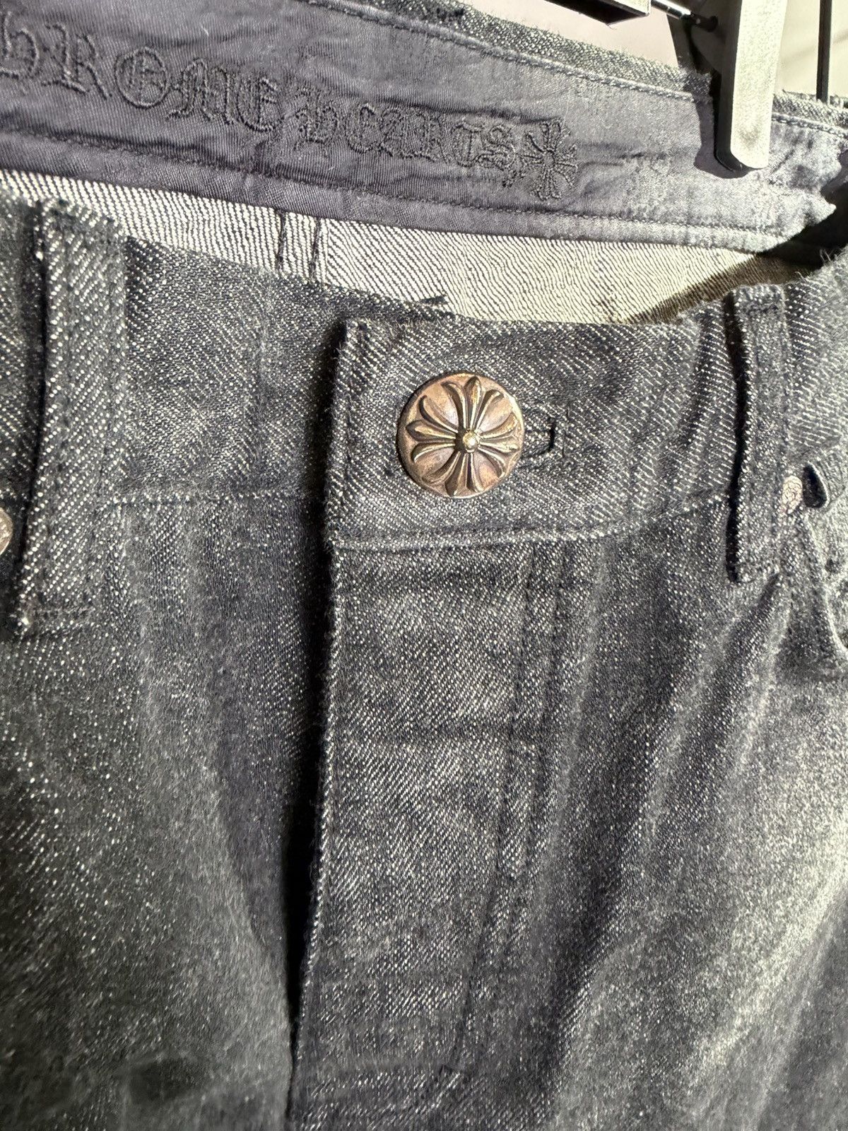Chrome Hearts Chrome Hearts Star Patch Denim – Size 34 Size US 34 / EU 50 - 4 Thumbnail