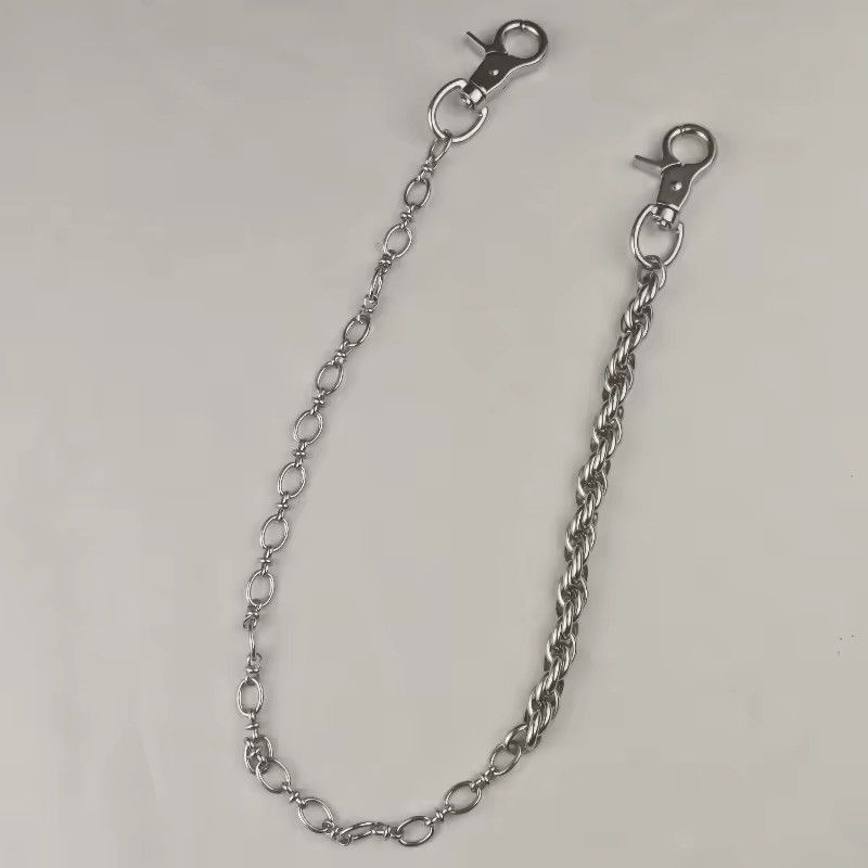 Jewelry Stainless Steel Wallet Chain – 67cm Size ONE SIZE - 1 Thumbnail