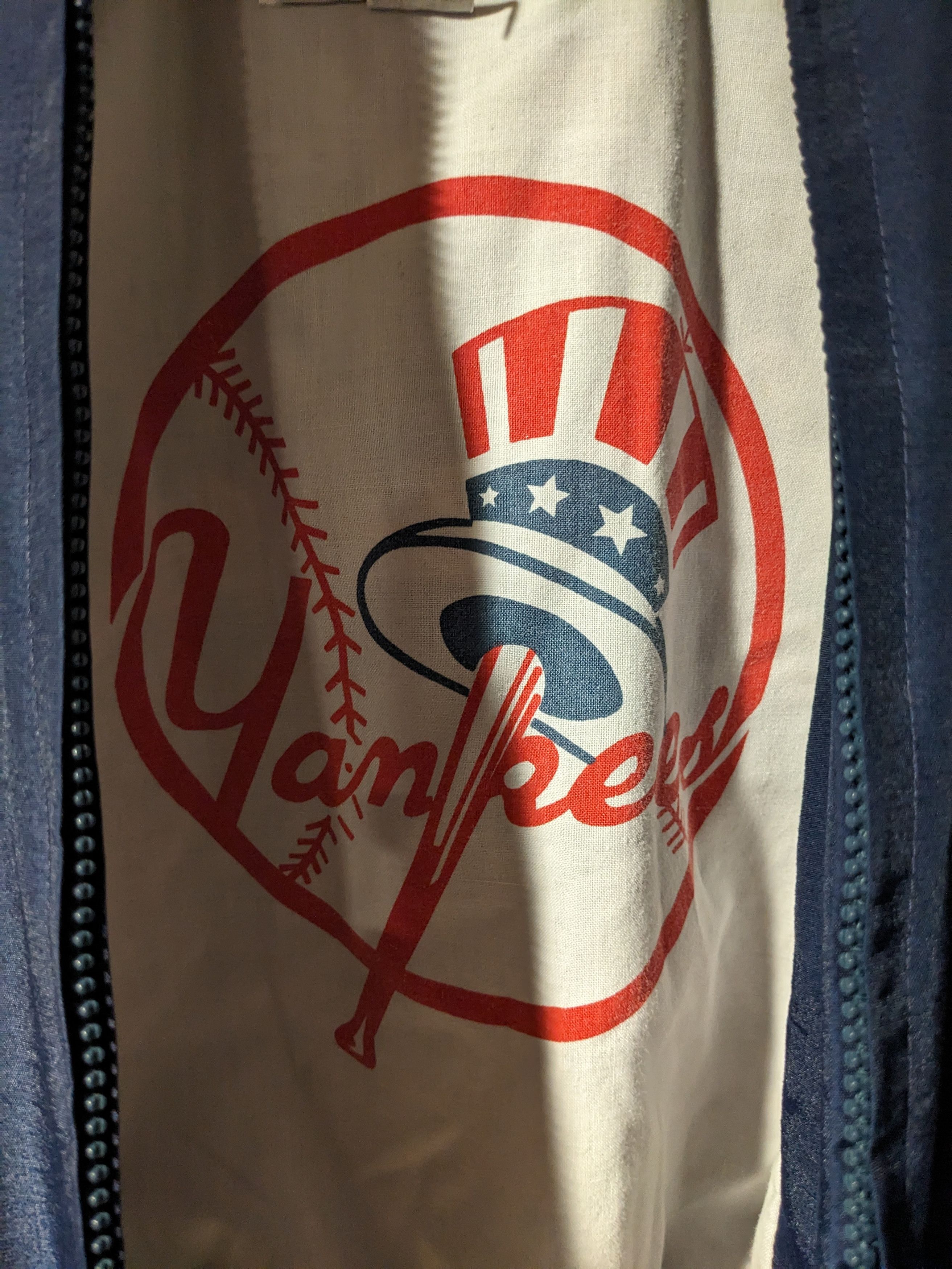 MLB × Starter × Vintage Vintage 90s New York Yankee Starter Youth Large Blue Jacket Size US L / EU 52-54 / 3 - 8 Thumbnail