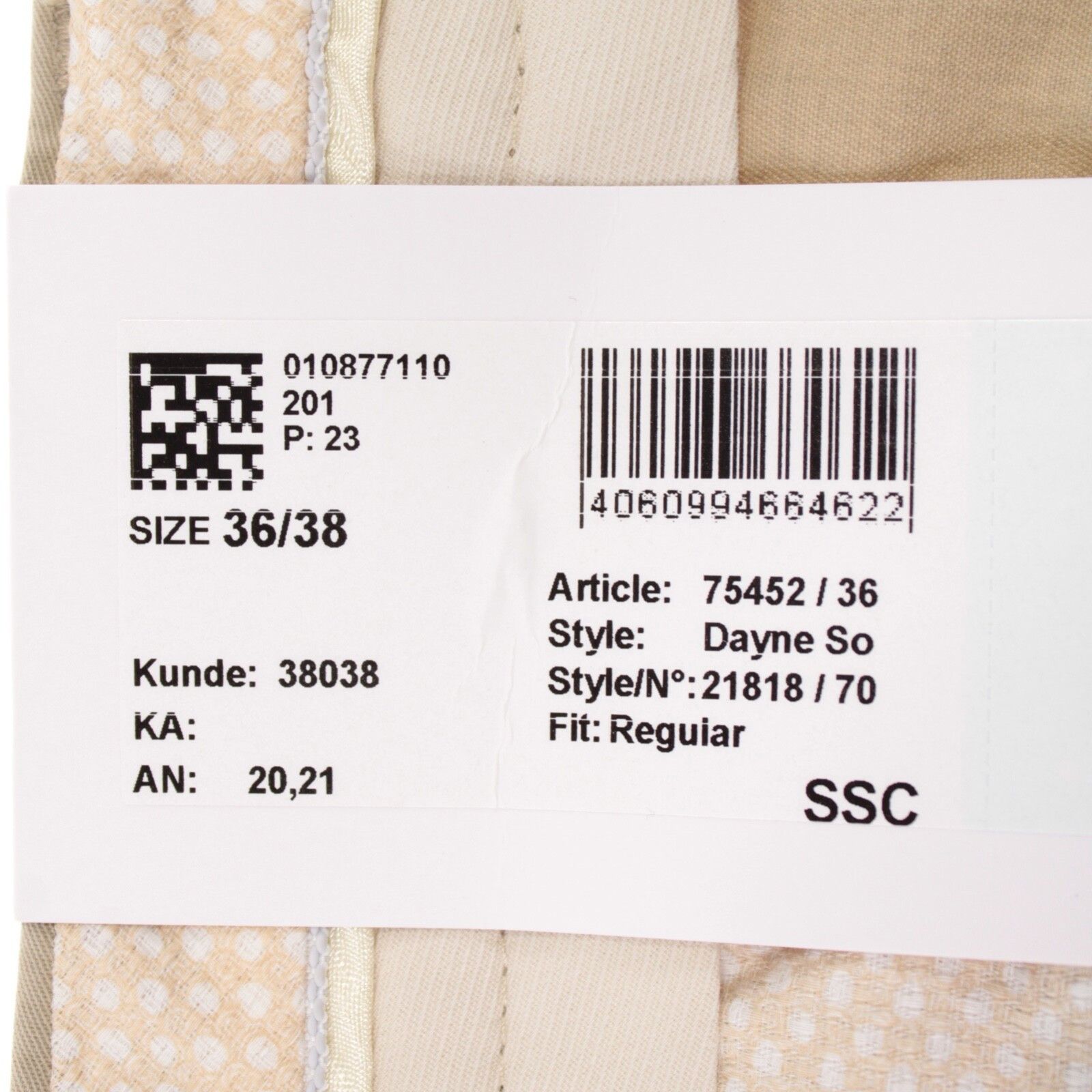 Hiltl Hiltl New with tags Chino Size 36 US In Beige Size US 36 / EU 52 - 4 Thumbnail