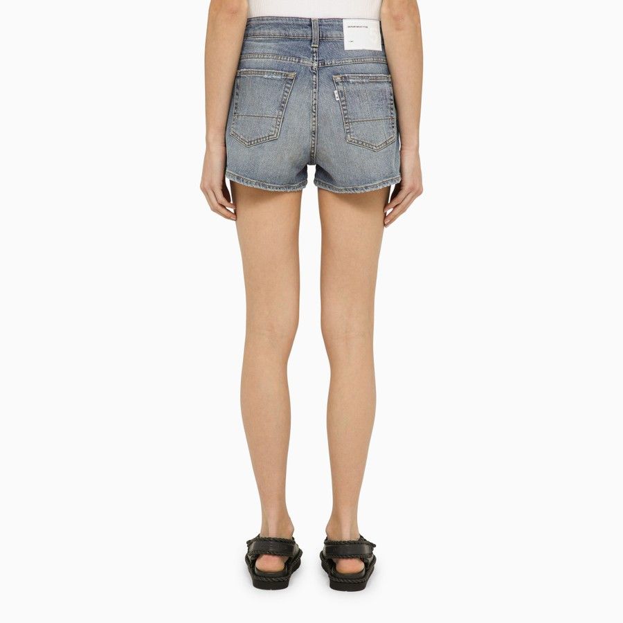 DEPARTMENT5 o1d2blof0824 Denim Shorts in Blue Size 27" / US 4 / IT 40 - 4 Thumbnail