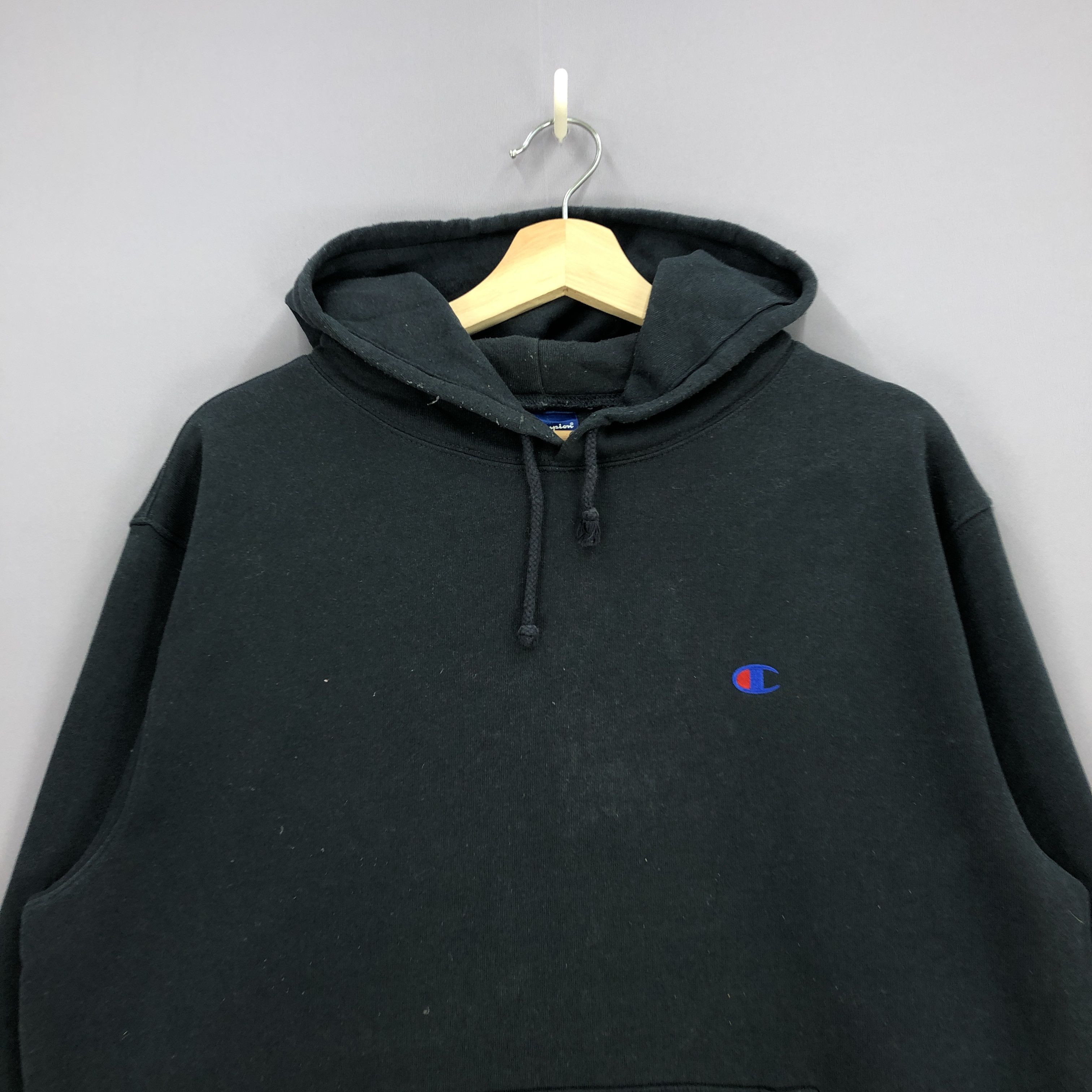 Champion Vintage Champion Sweatshirt Hoodies Champion Sweater Hooded Size US L / EU 52-54 / 3 - 3 Thumbnail
